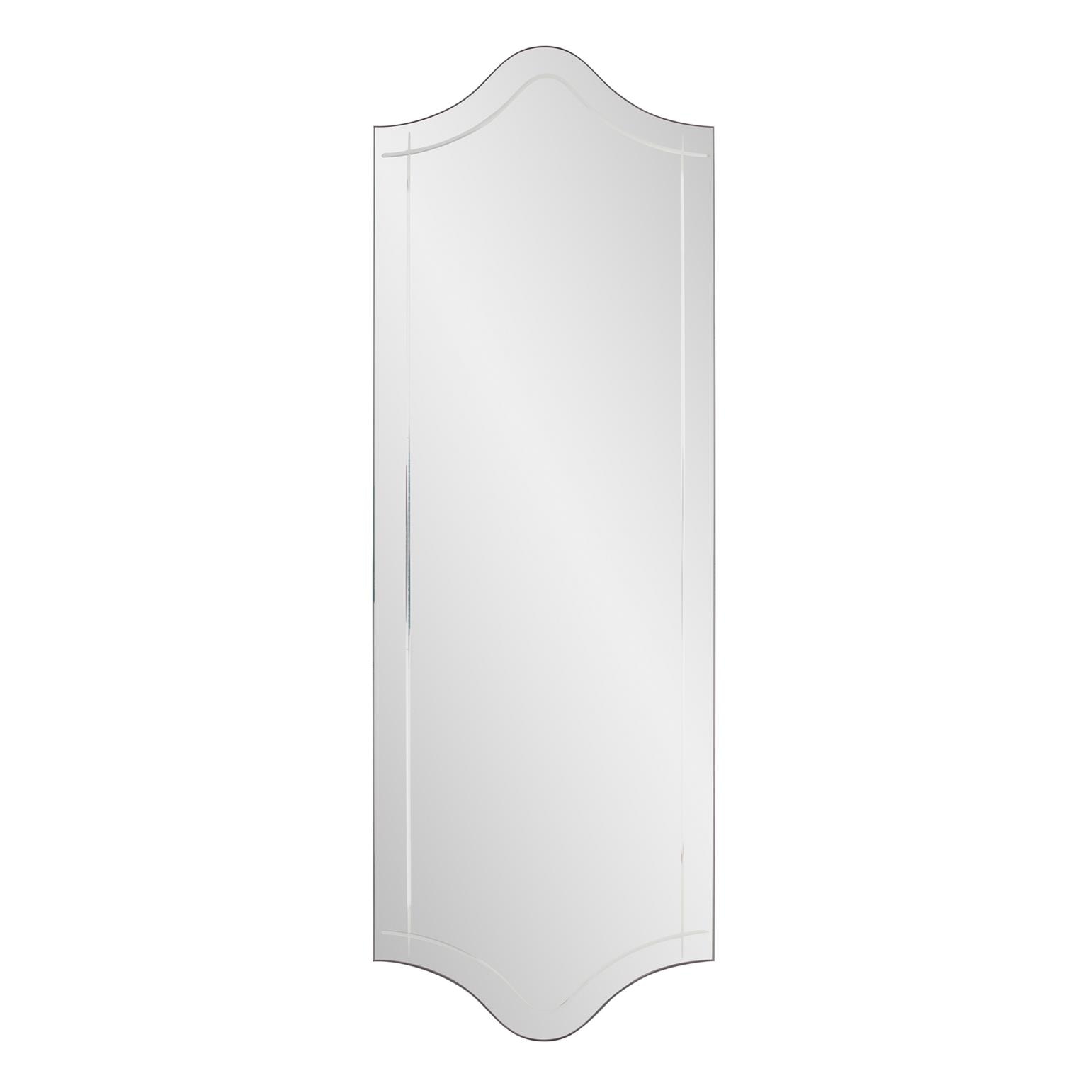 Howard Elliott Whitby Frameless Scalloped Mirror 15226