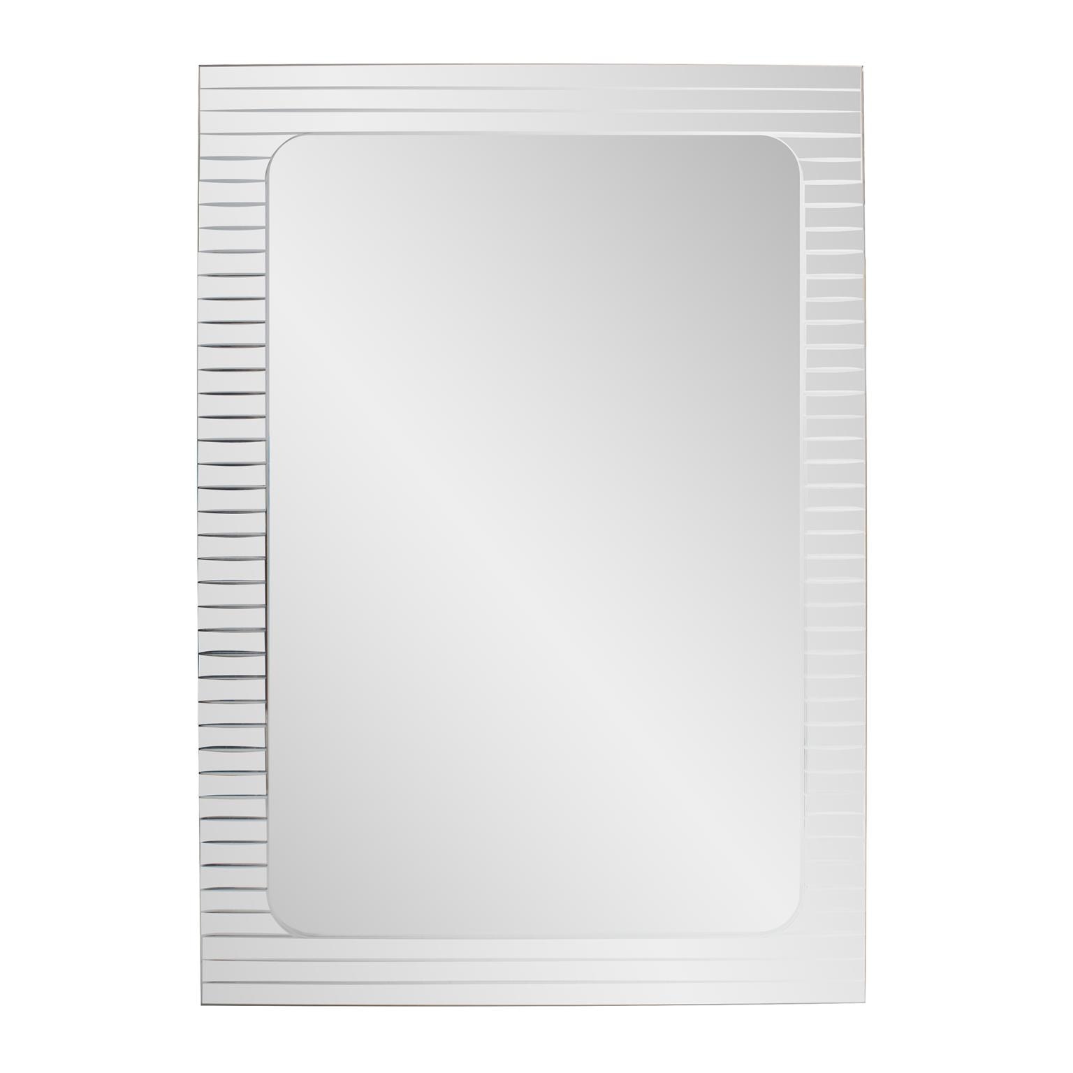 Howard Elliott Adoree V Grooved Vanity Mirror 15236