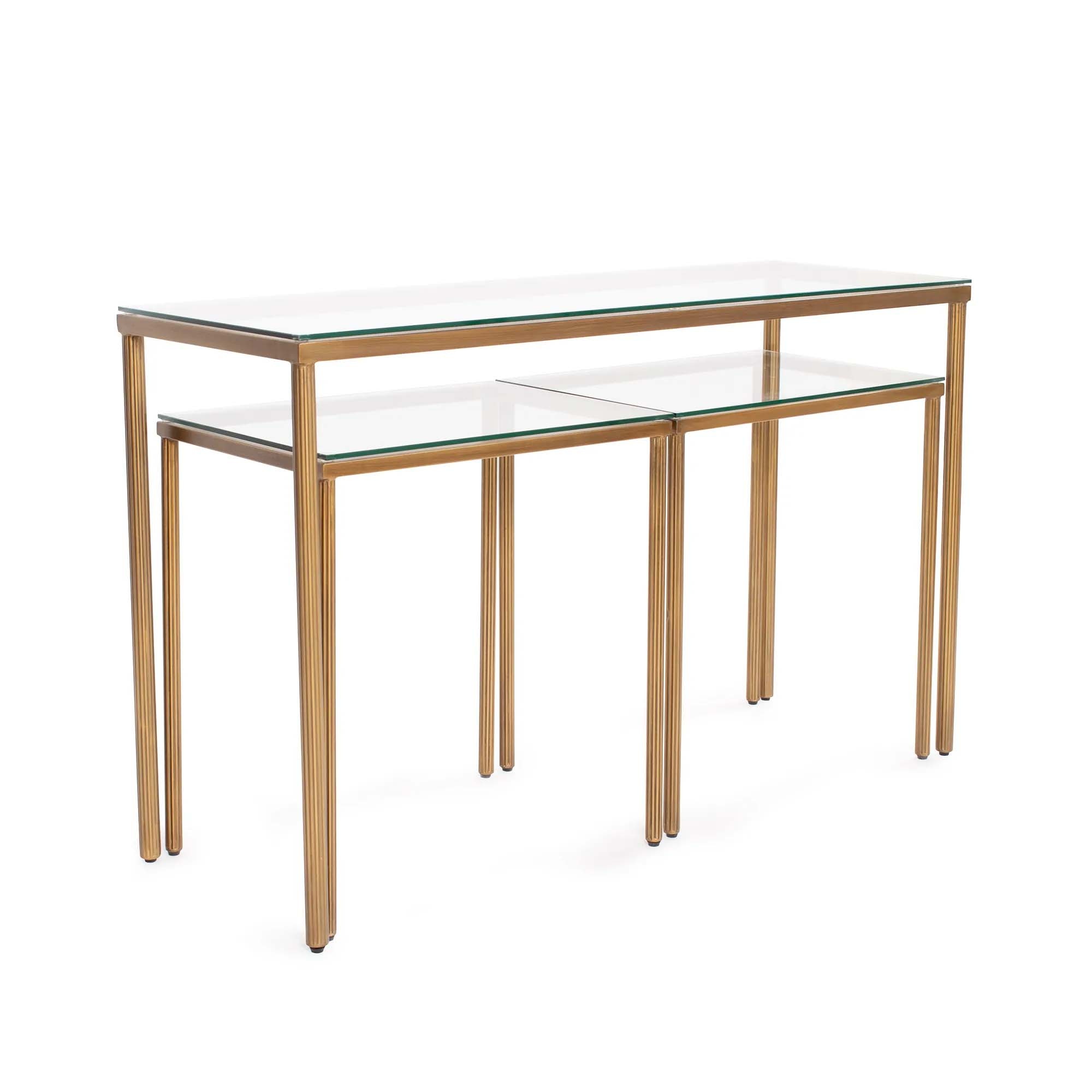 Howard Elliott Aurum Nesting Console Table 170121