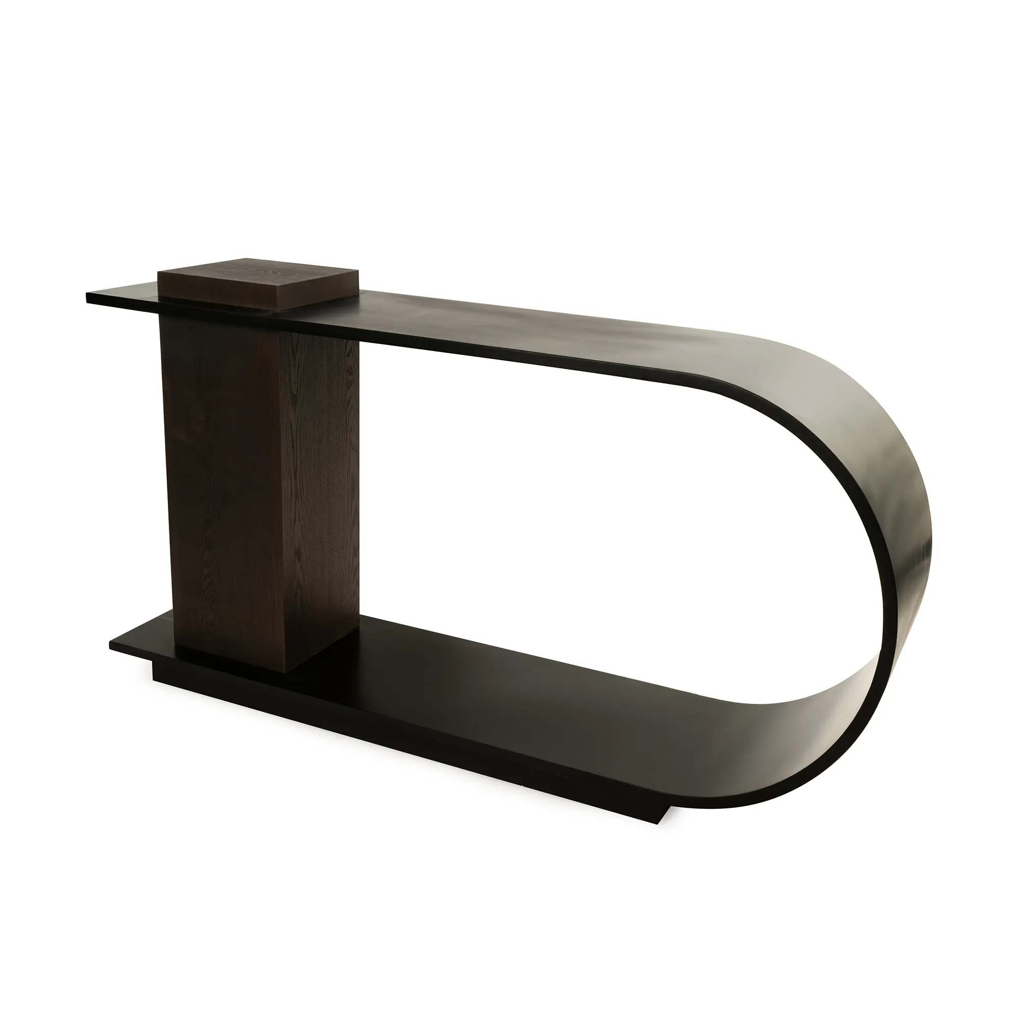 Howard Elliott Obsidian Curve Table 170124