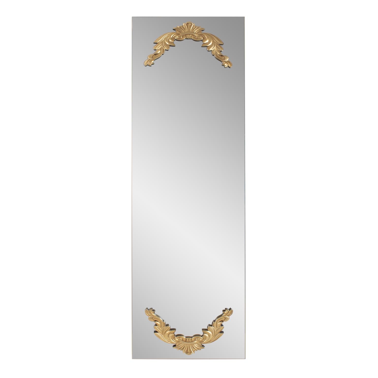 Howard Elliott Adelard Mirror in Antique Gold 180009