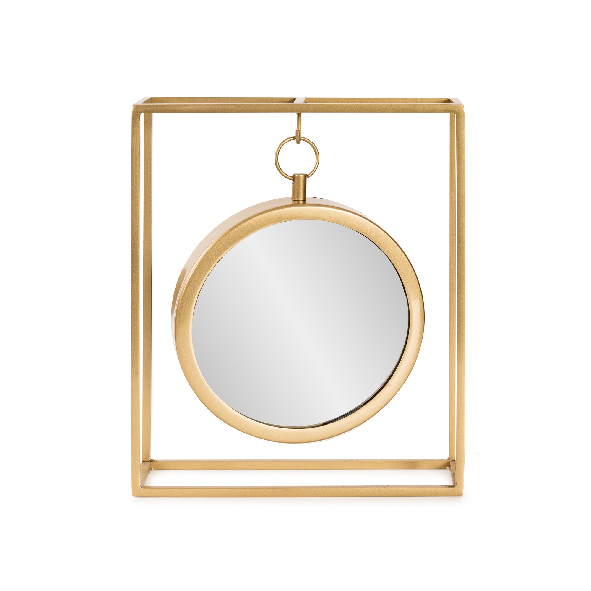 Howard Elliott Lauren Gold Tabletop Decorative Mirror 190079