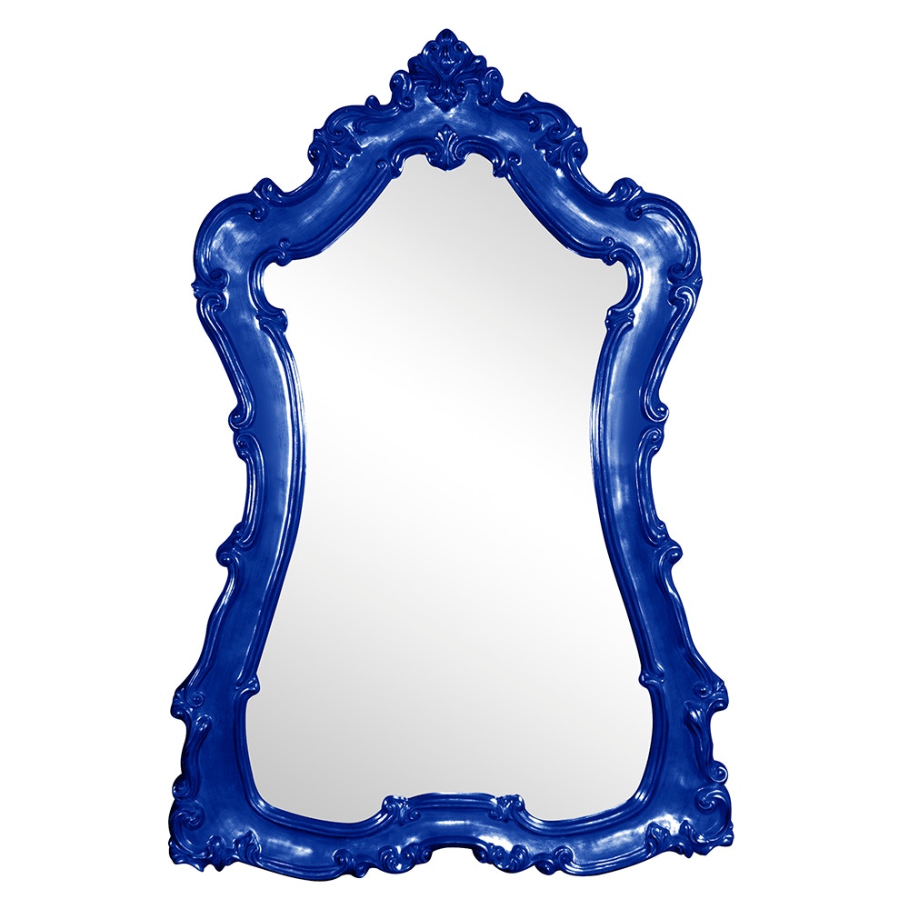 Howard Elliott Mirrors Lorelei Mirror - Glossy Royal Blue 43150RB