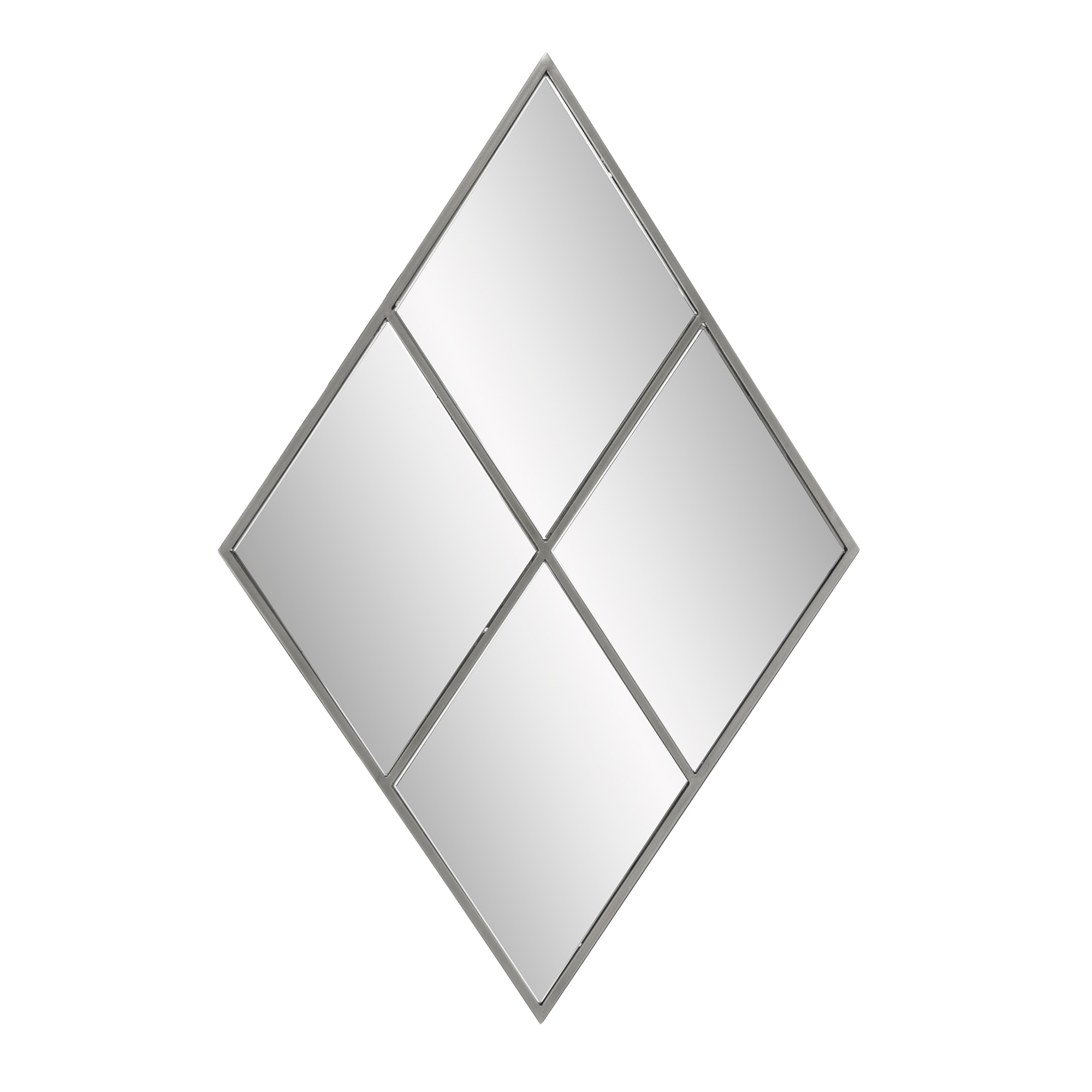 Howard Elliott Diamond Windowpane Mirror 13382
