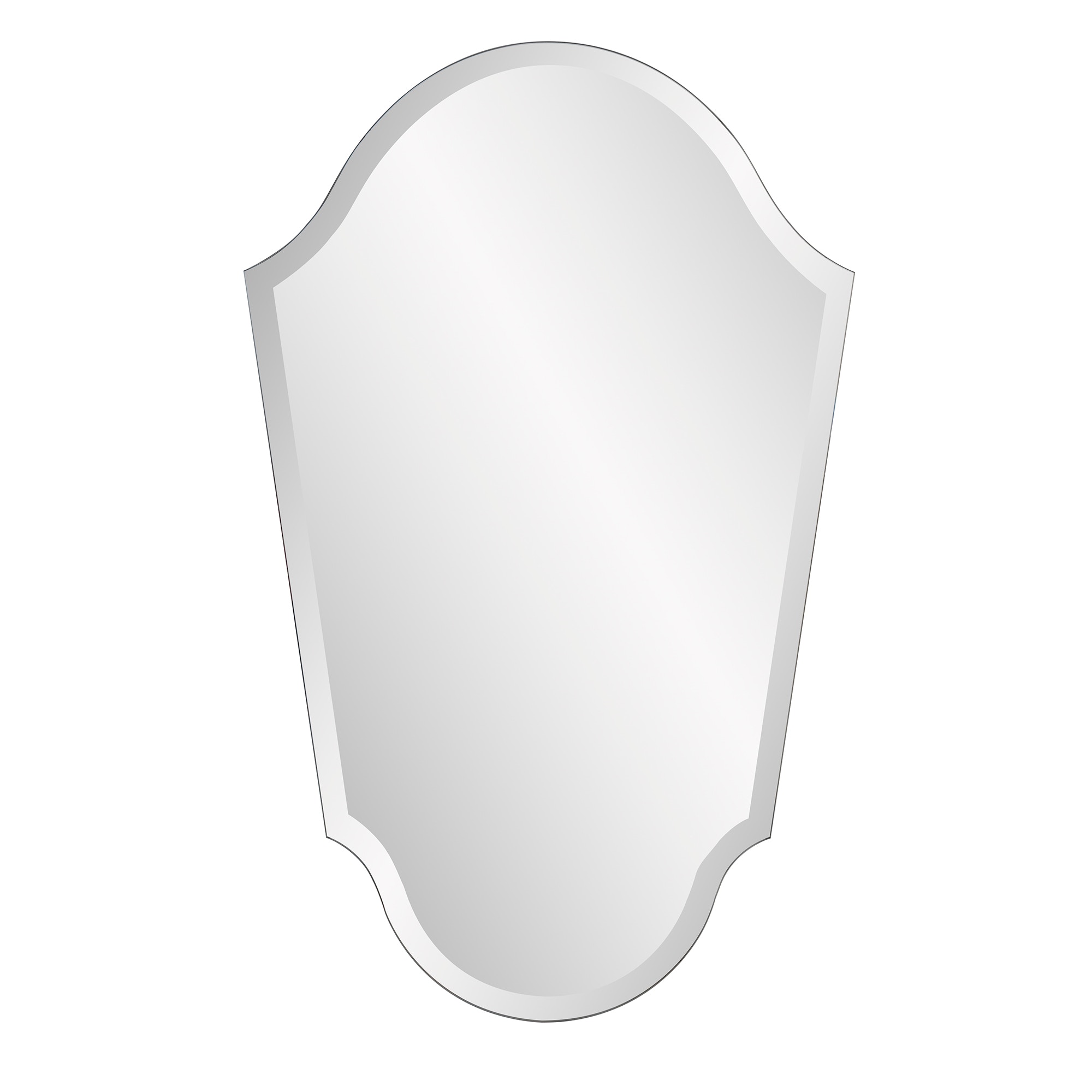 Howard Elliott Frameless Arched Vanity Mirror 36061