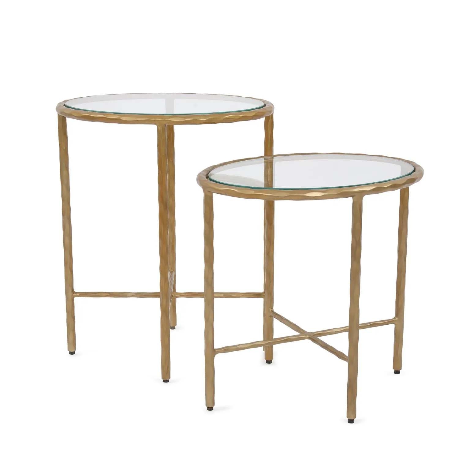 Howard Elliott Tetro Oval Nesting Tables 27026