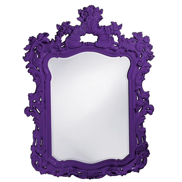 Turner Mirror - Glossy Royal Purple HR2147RP