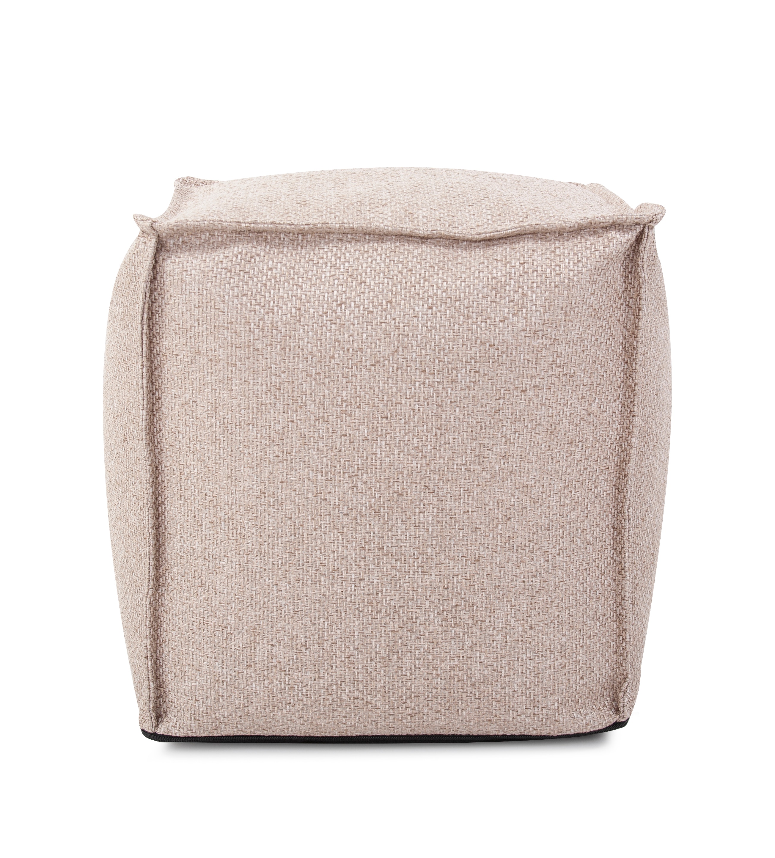 Howard Elliott Square Pouf Panama Sand 873-1286