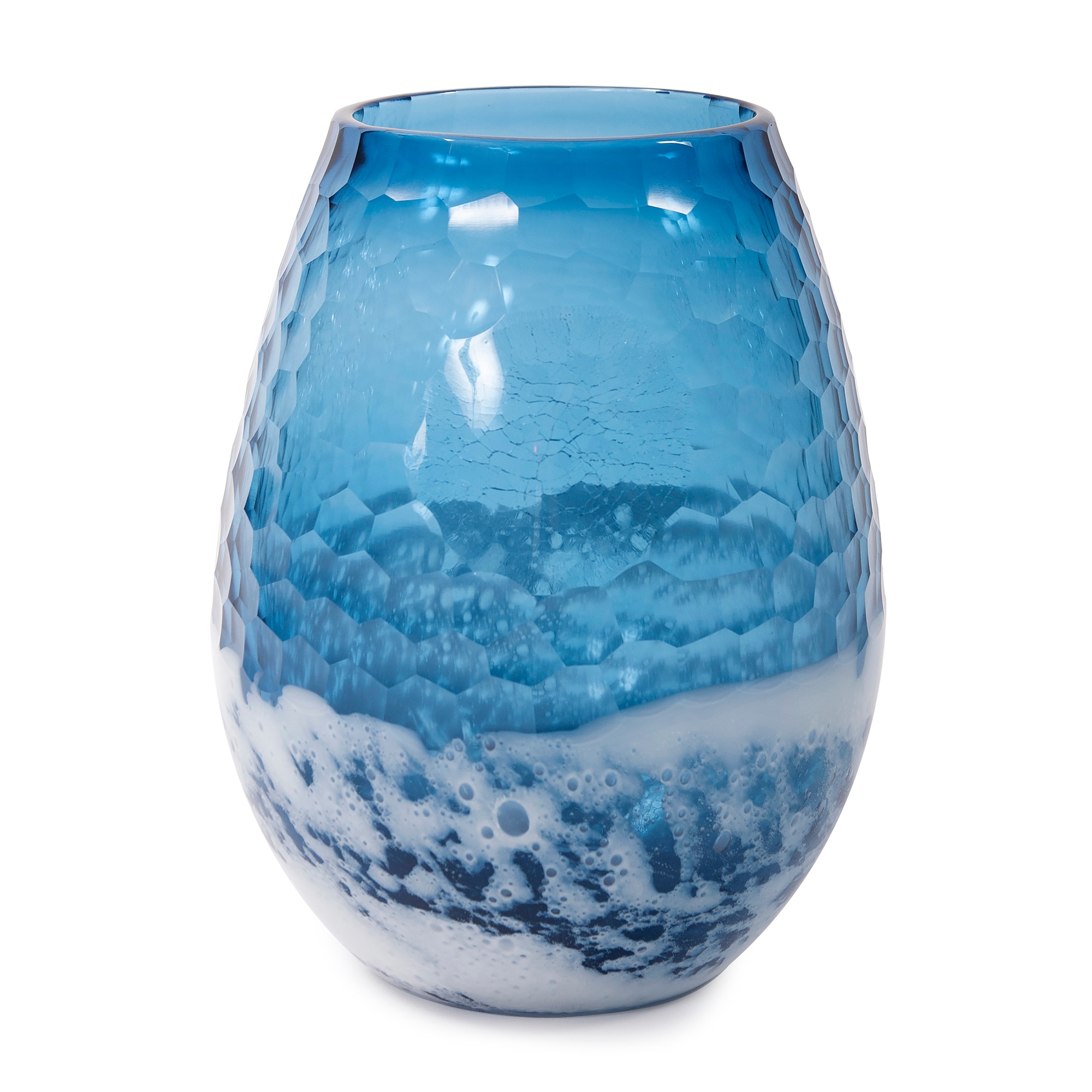 Howard Elliott Blue-Sky Large Bulbous Vase 44032