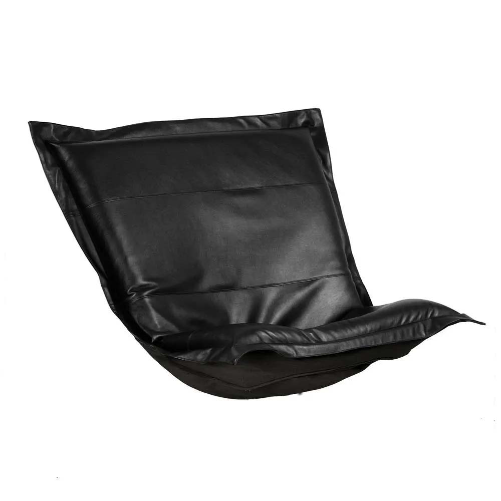 Howard Elliott Puff Chair Cover Avanti Black -Cover Only C300-194