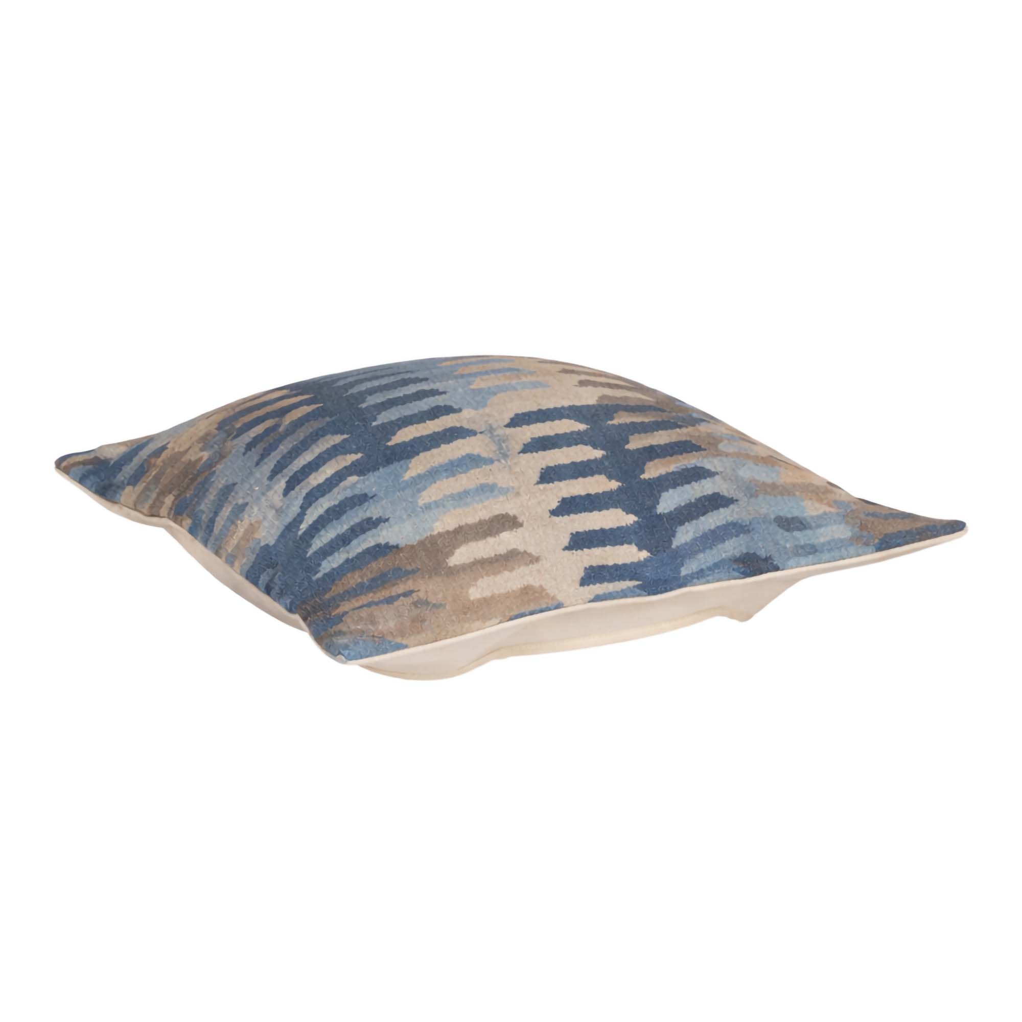 Howard Elliott Puff Ottoman Cushion & Cover Navajo Navy 310-1369P