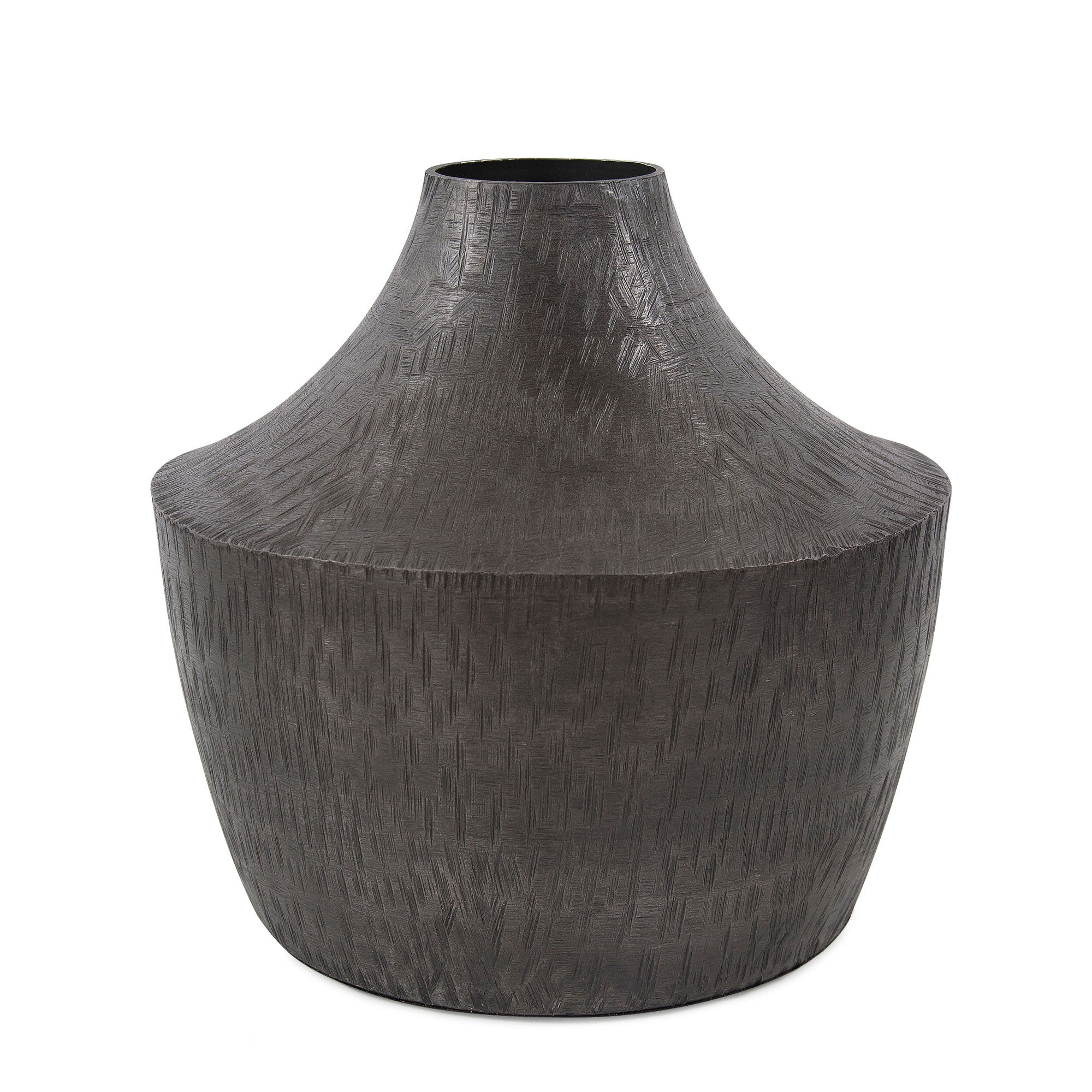 Howard Elliott The Etched Crossways Curved Neck Vase, Small 35305