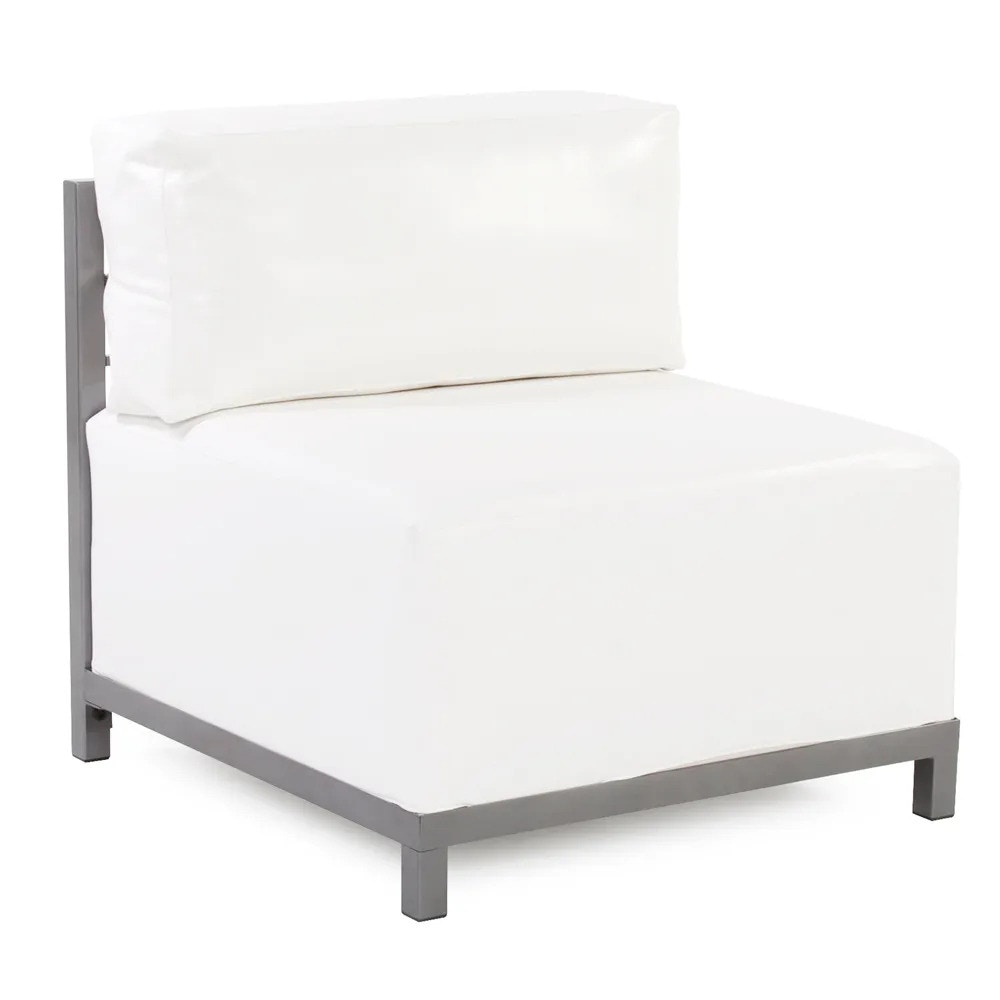 Howard Elliott Axis Chair Atlantis White Slipcover -Cover Only Q920-944