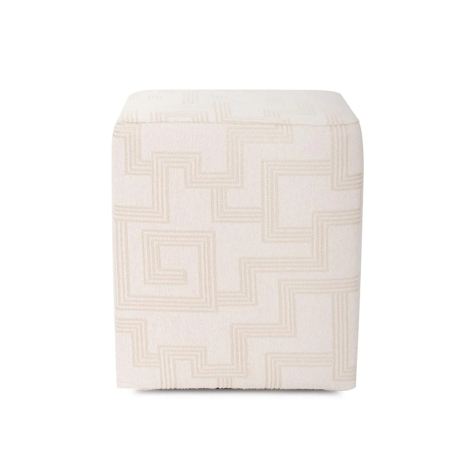 Howard Elliott Indoor/Outdoor Universal Cube Syros Natural Q128-1352