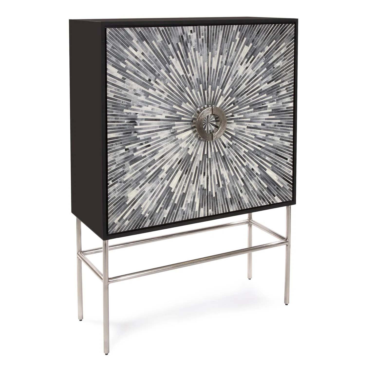 Howard Elliott Aurora Square Bar Cabinet 45022