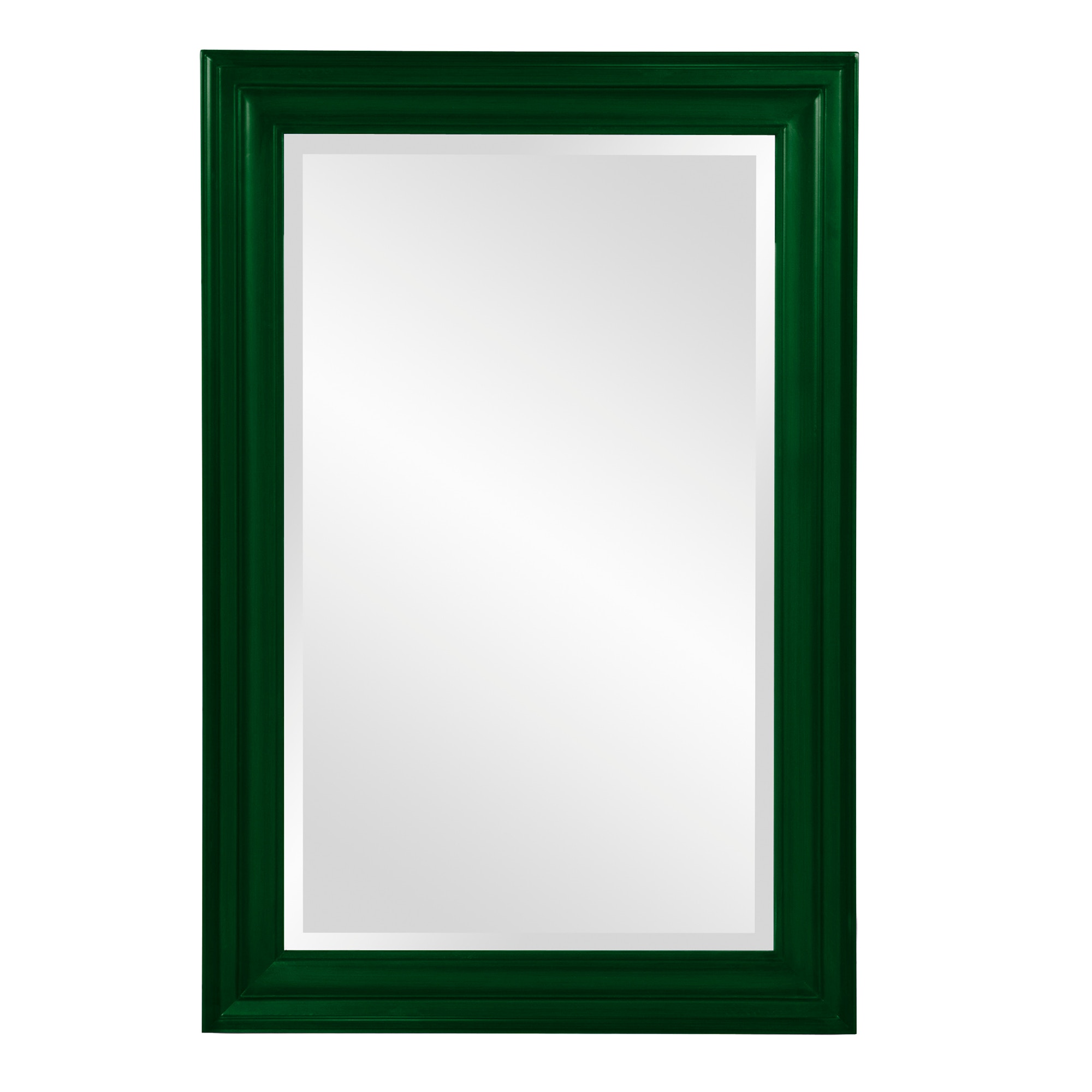 Howard Elliott George Mirror - Glossy Hunter Green 53049HG