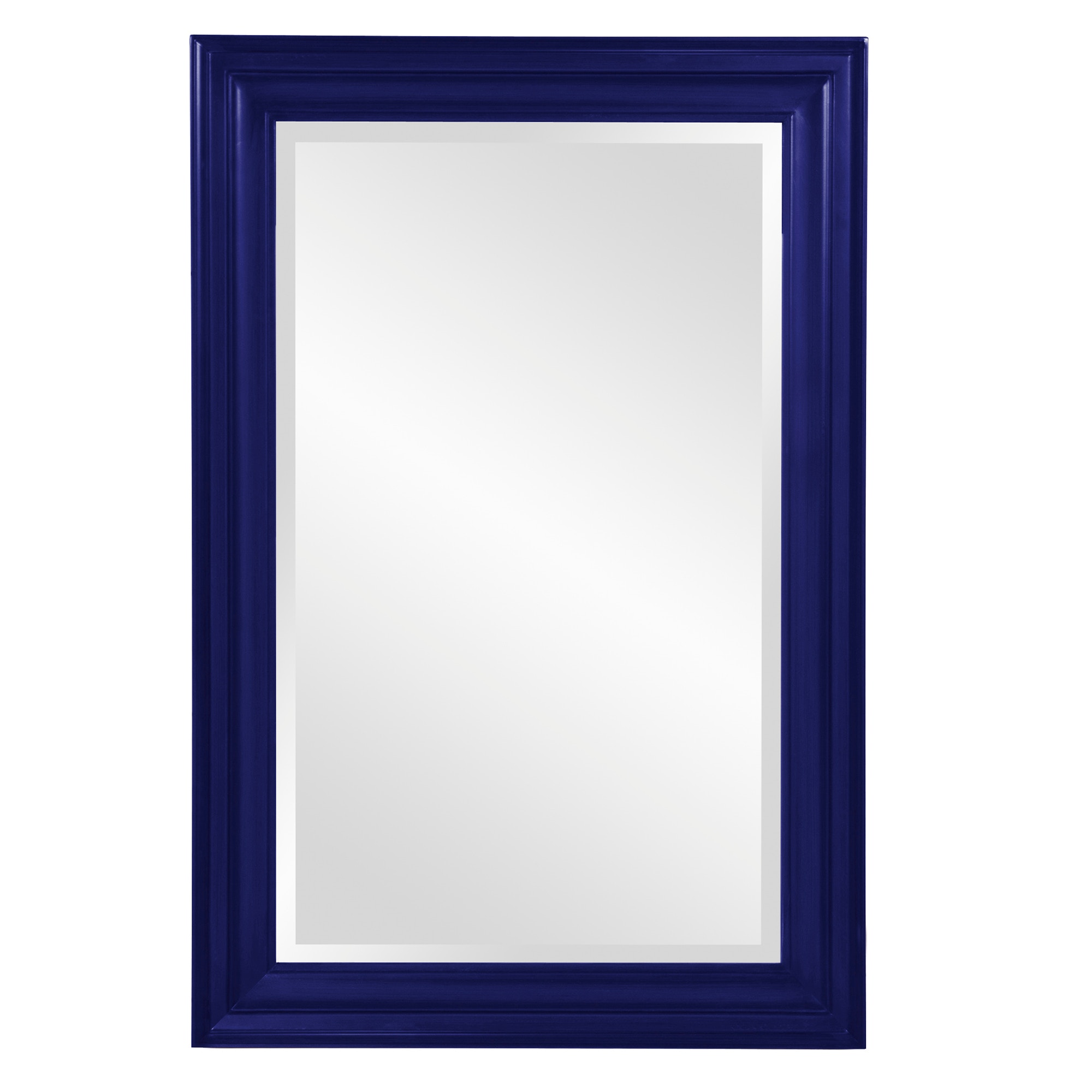 Howard Elliott George Mirror - Glossy Navy 53049NA