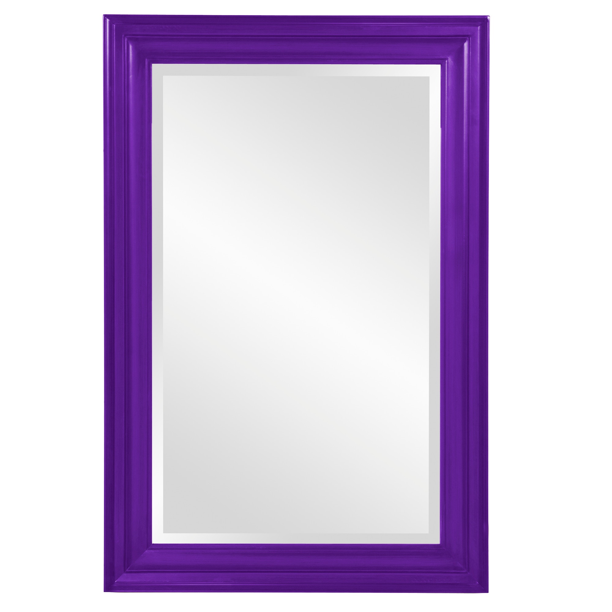 Howard Elliott George Mirror - Glossy Royal Purple 53049RP