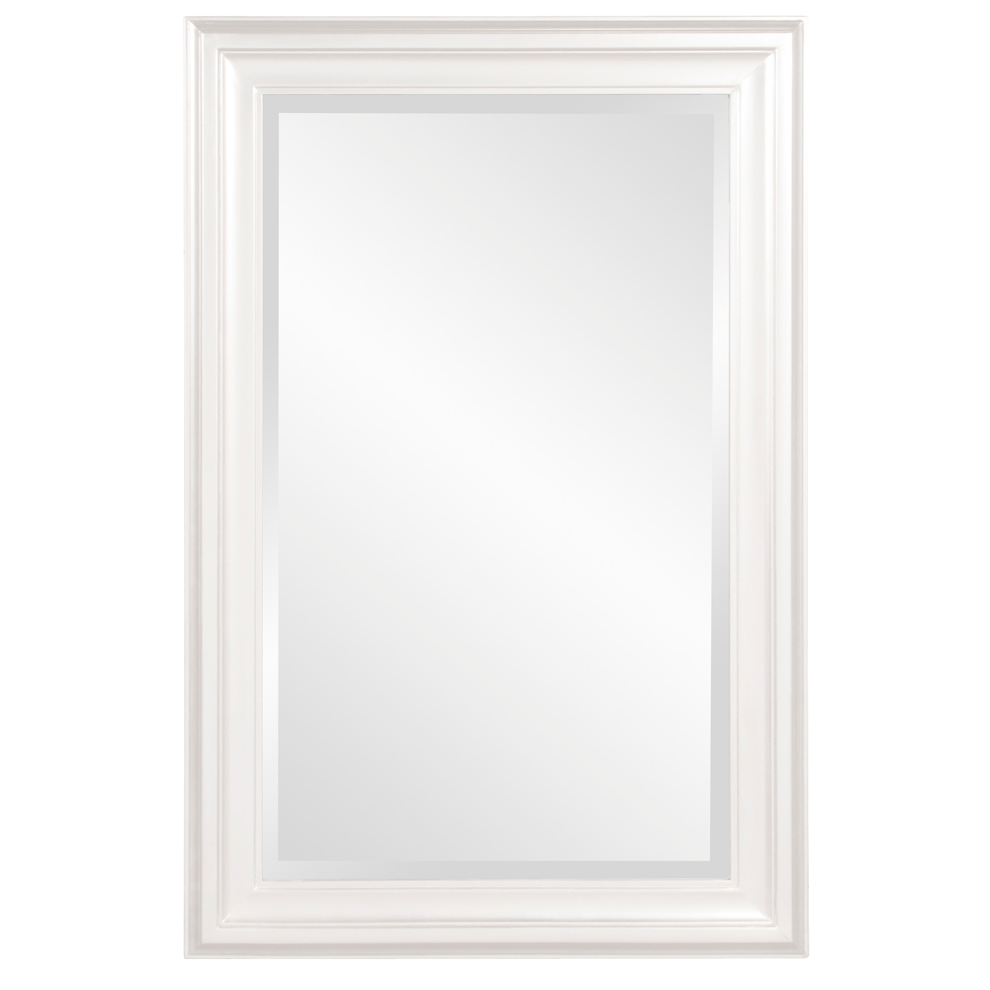 Howard Elliott George Mirror - Glossy White 53049W