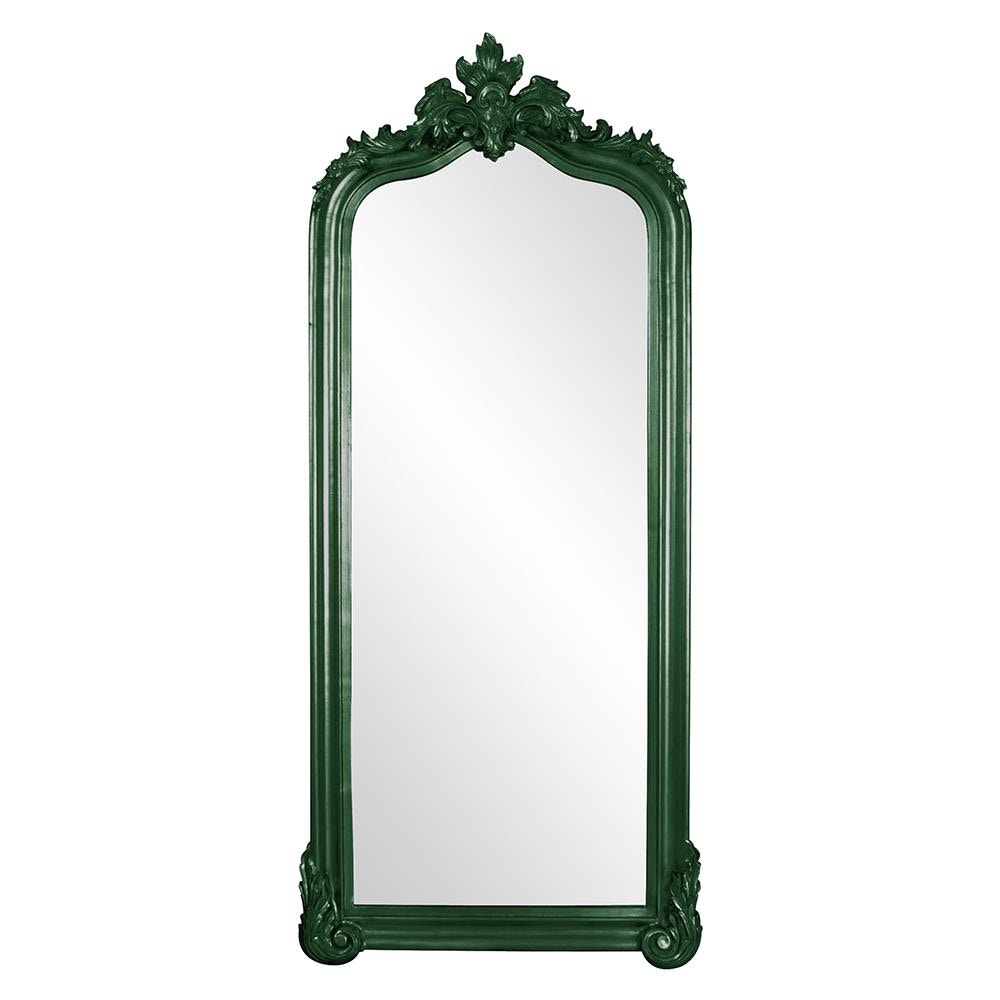 Howard Elliott Tudor Mirror - Glossy Hunter Green 53073HG