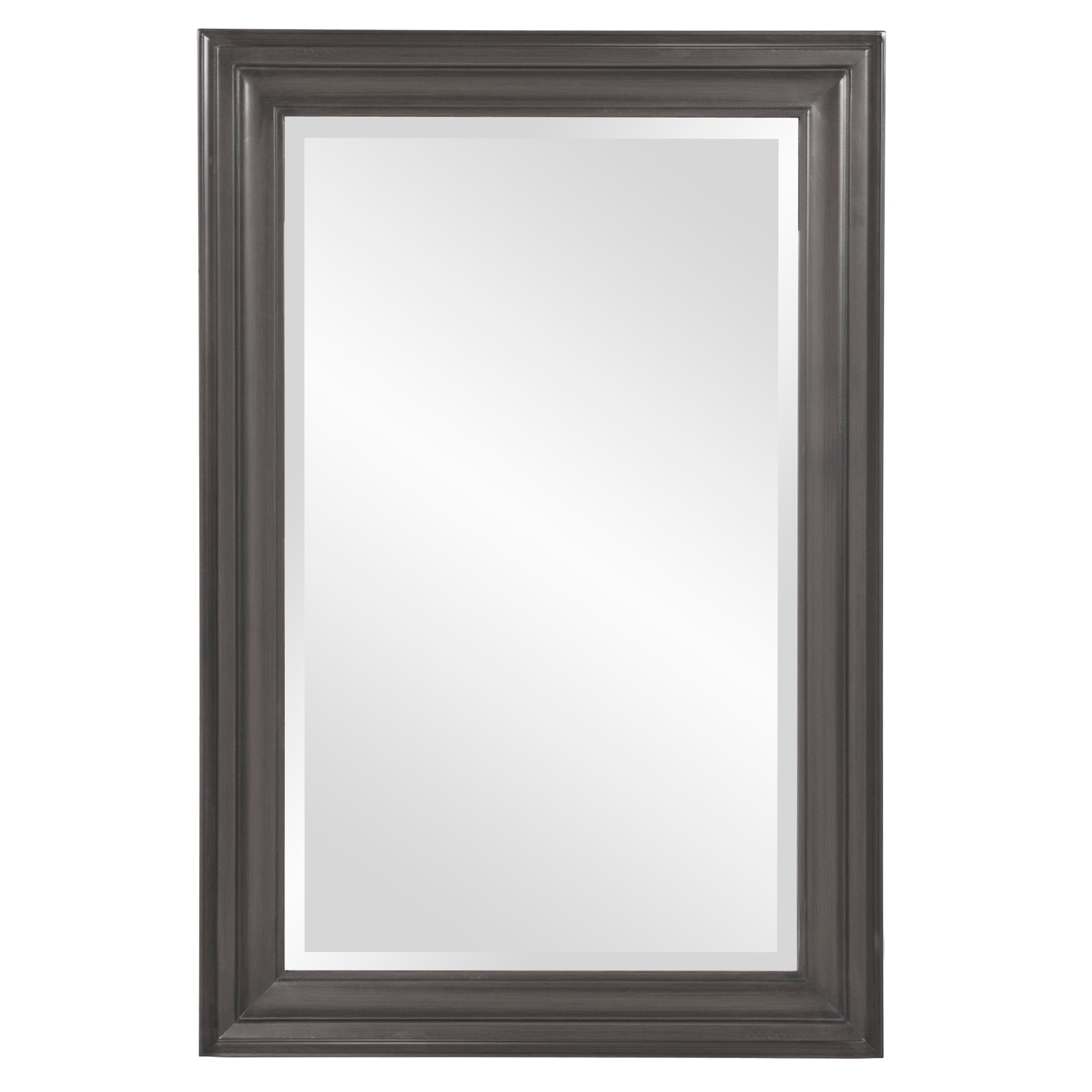 Howard Elliott George Mirror - Glossy Charcoal 53049CH