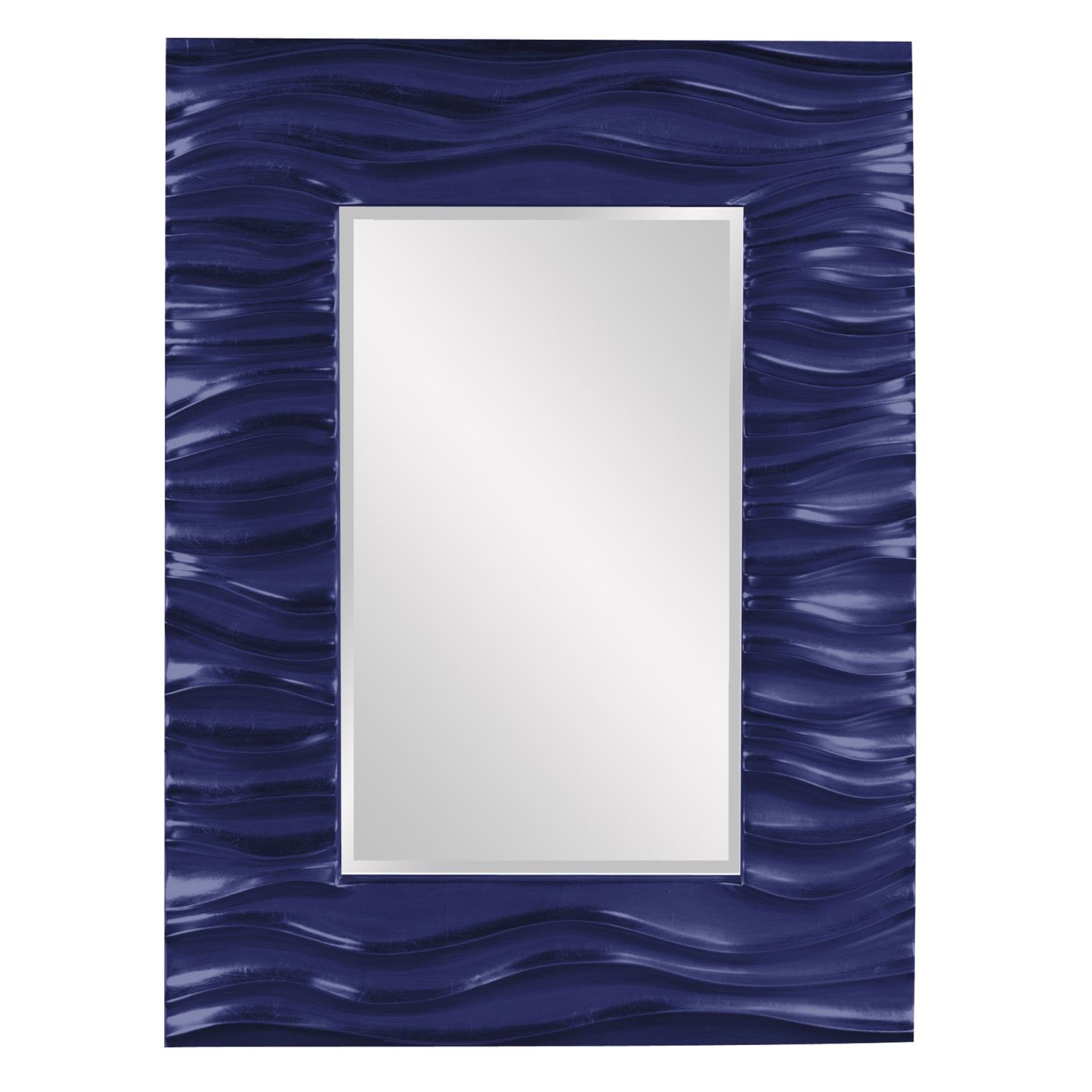 Howard Elliott Zenith Mirror - Glossy Navy 56042NA