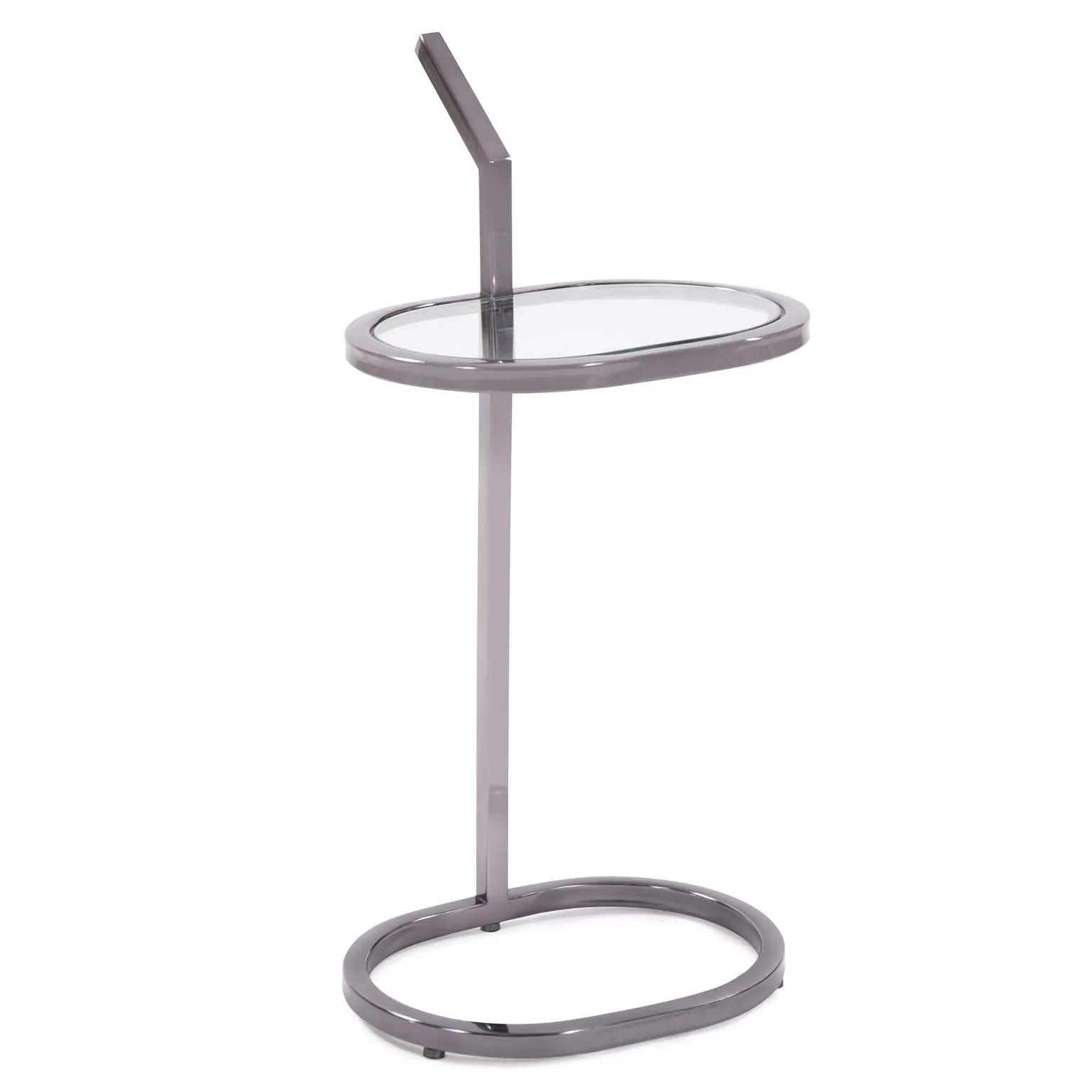 Howard Elliott Oval Stainless Steel Drink Table 58041