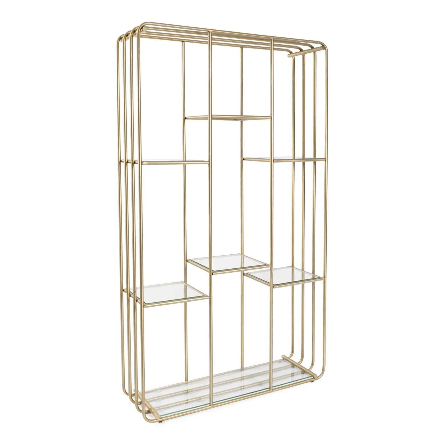 Howard Elliott Perth Matte Gold Etagere 58067