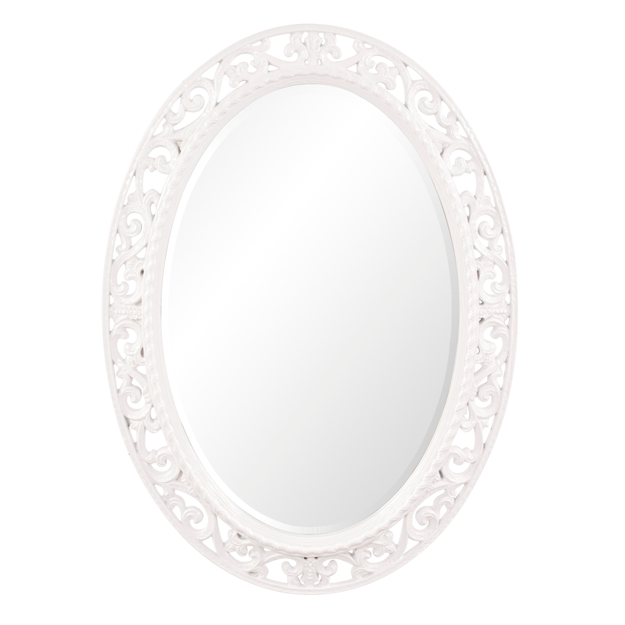 Howard Elliott Suzanne Mirror - Glossy White 2123W