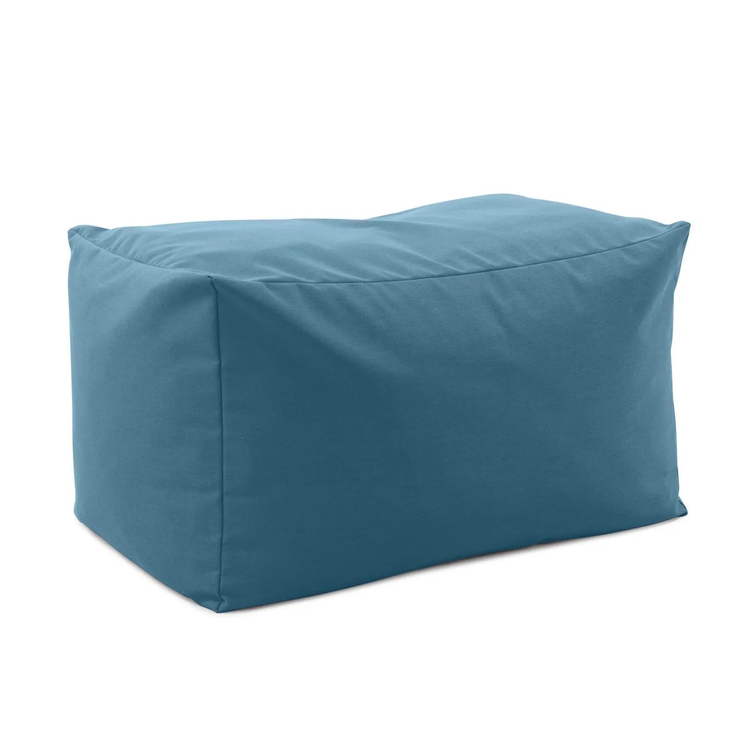 Howard Elliott Outdoor Pouf Bench Cover- Seascape Turquoise QC876-298