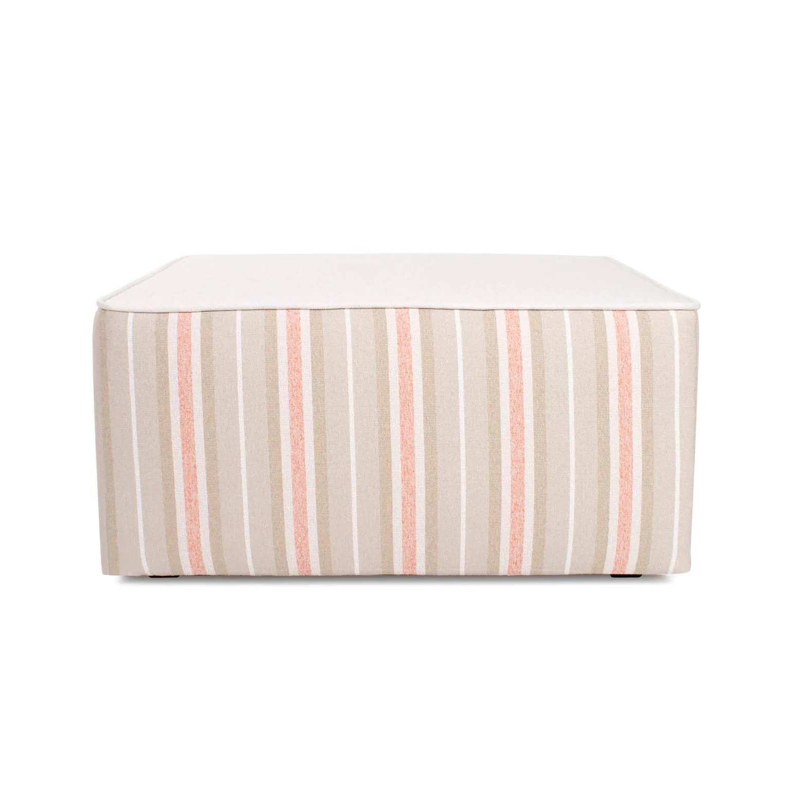 Howard Elliott Indoor/Outdoor Universal Square Ottoman Dune Terra Q133-1350