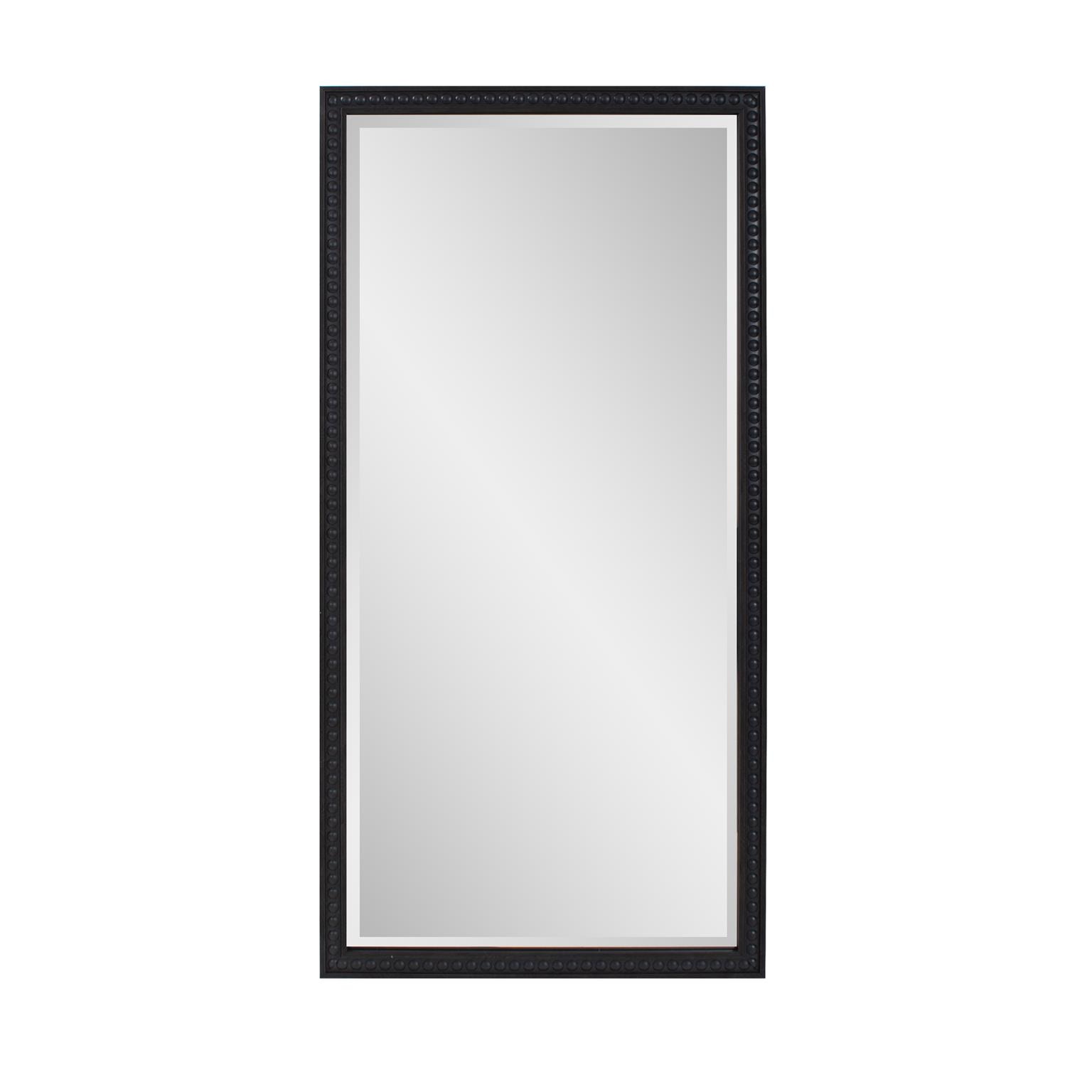 Howard Elliott Beaded Dressing Mirror - Black 69115