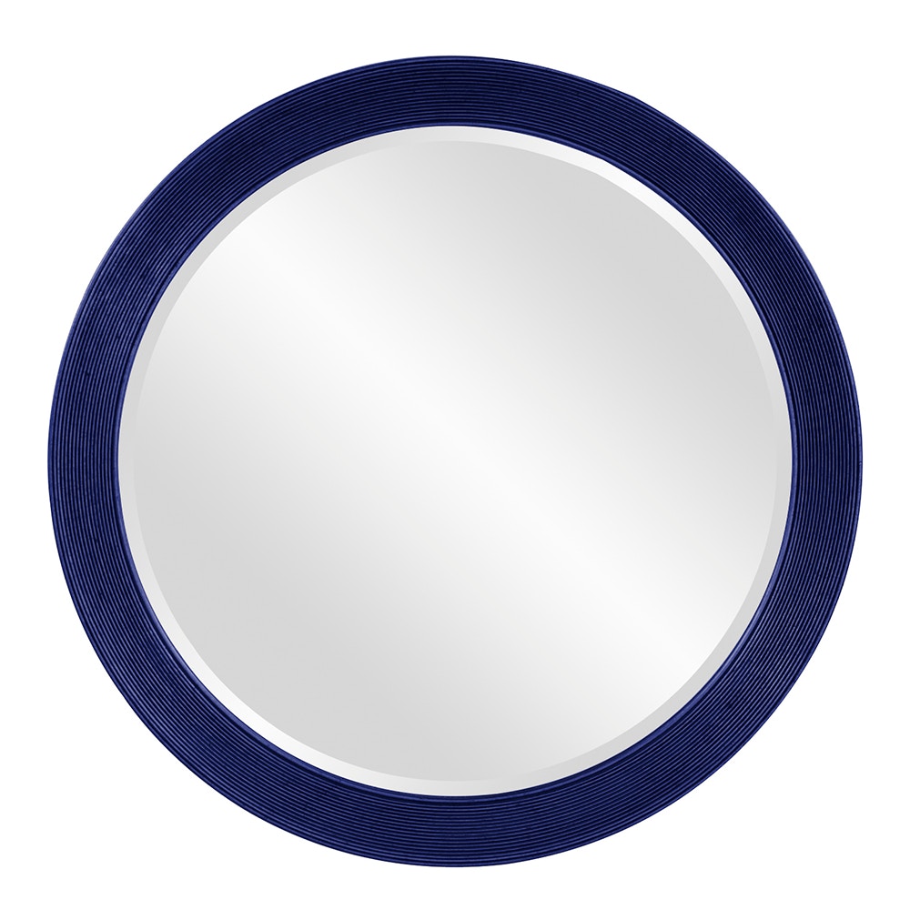 Howard Elliott Virginia Mirror - Glossy Navy 92092NA