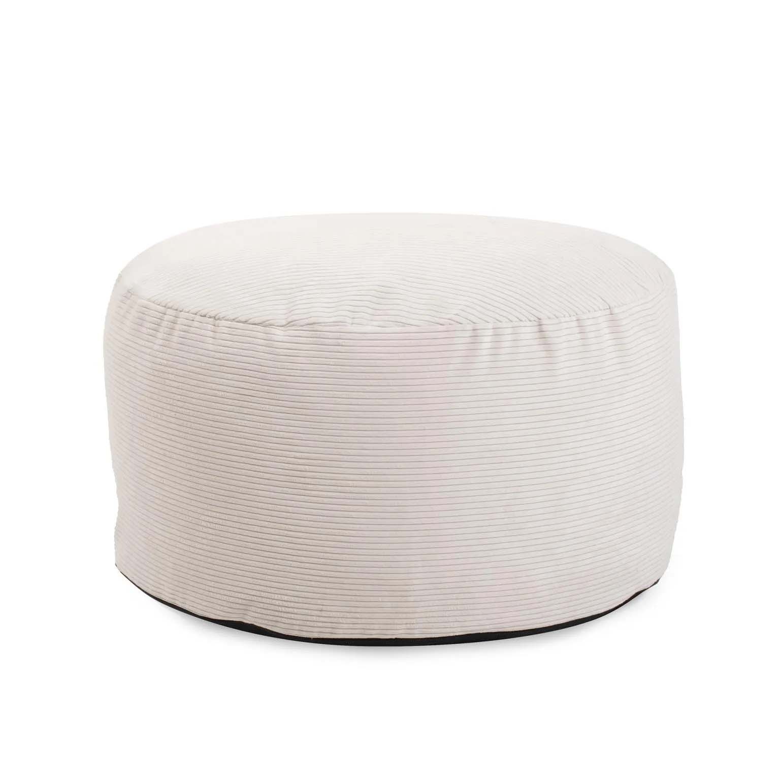 Howard Elliott Short Pouf Pana Natural 871-1345