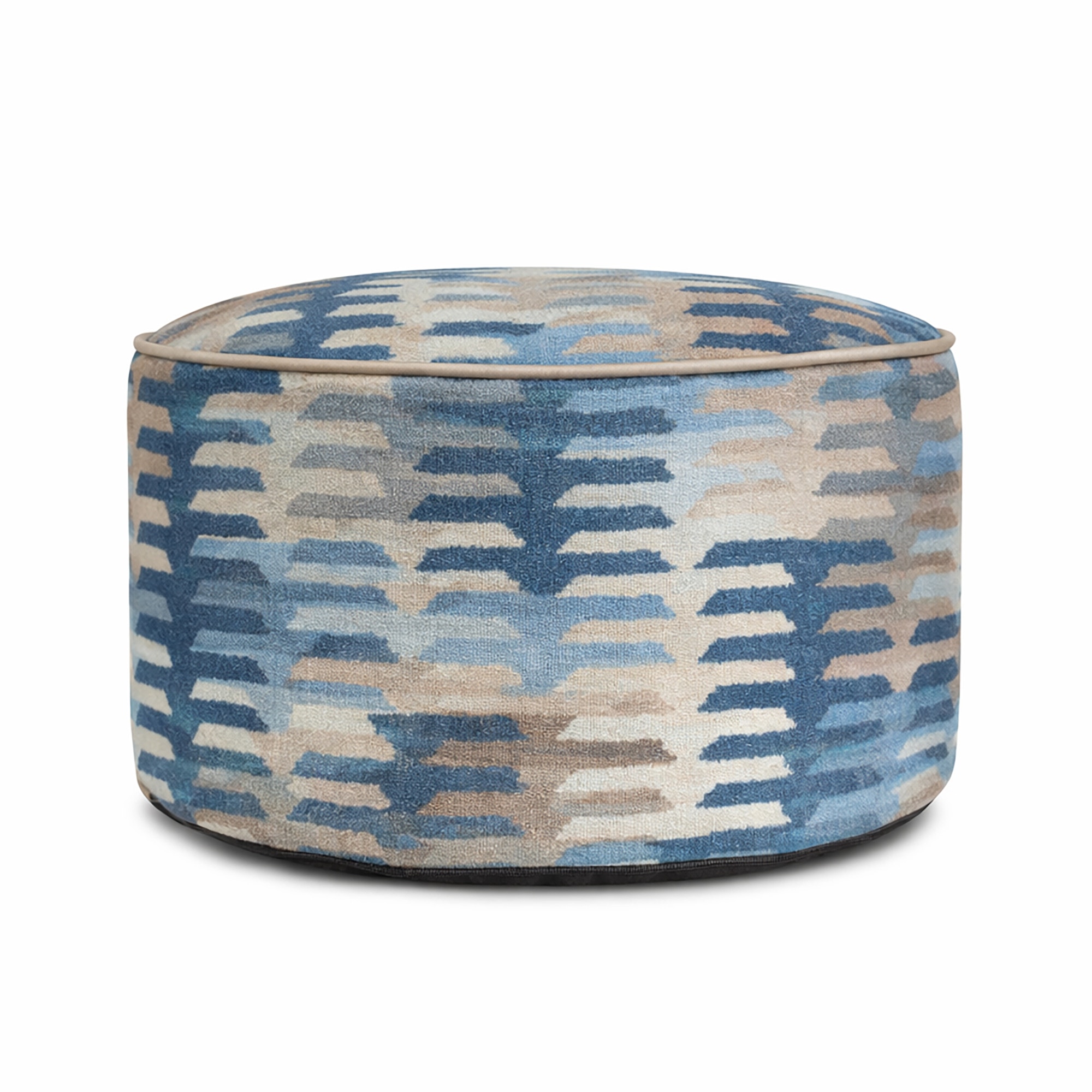 Howard Elliott Navajo Navy Foot Pouf 871-1369