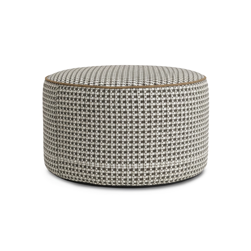 Howard Elliott Furley Sand Short Pouf 871-1380