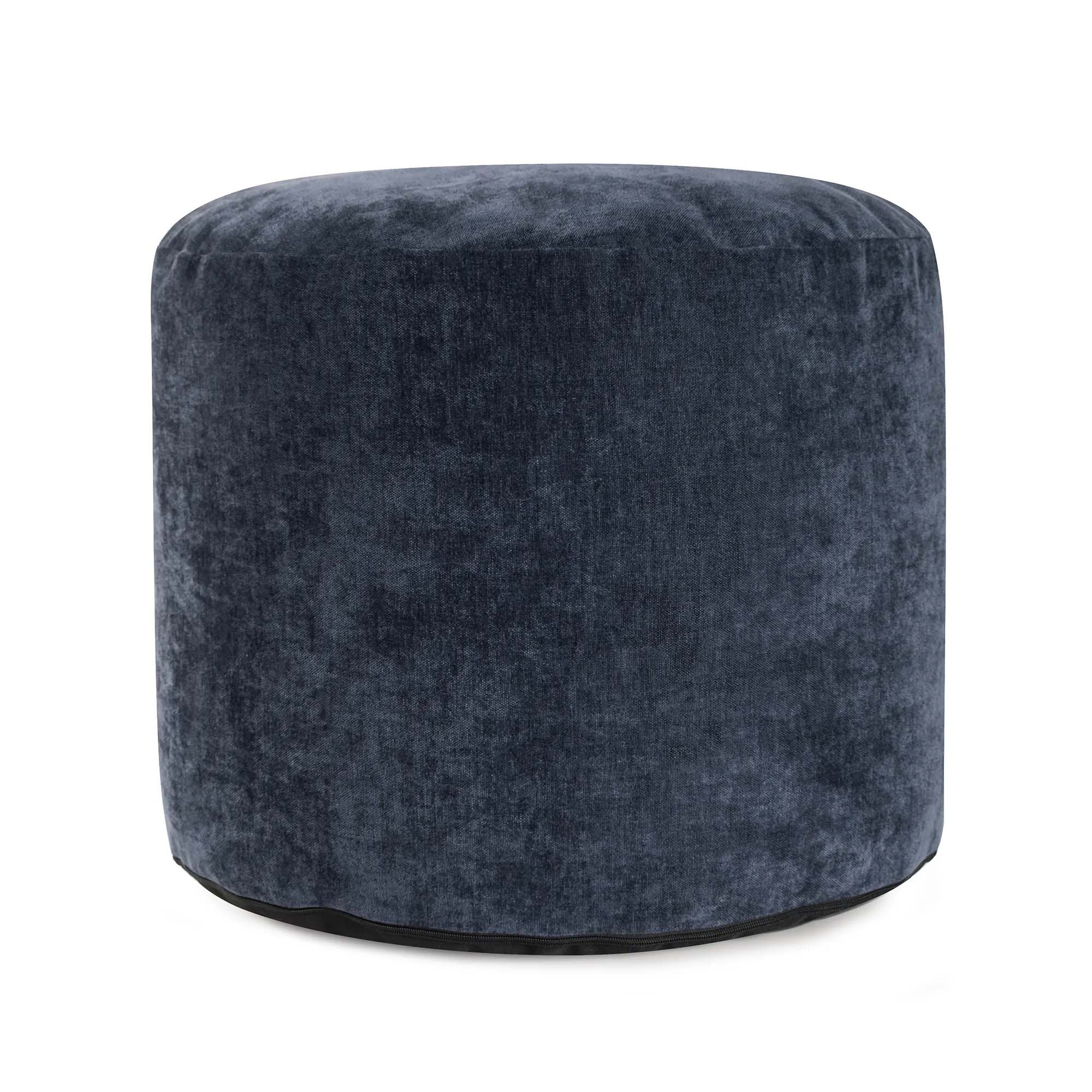 Howard Elliott Tall Komodo Navy Pouf 872-1357