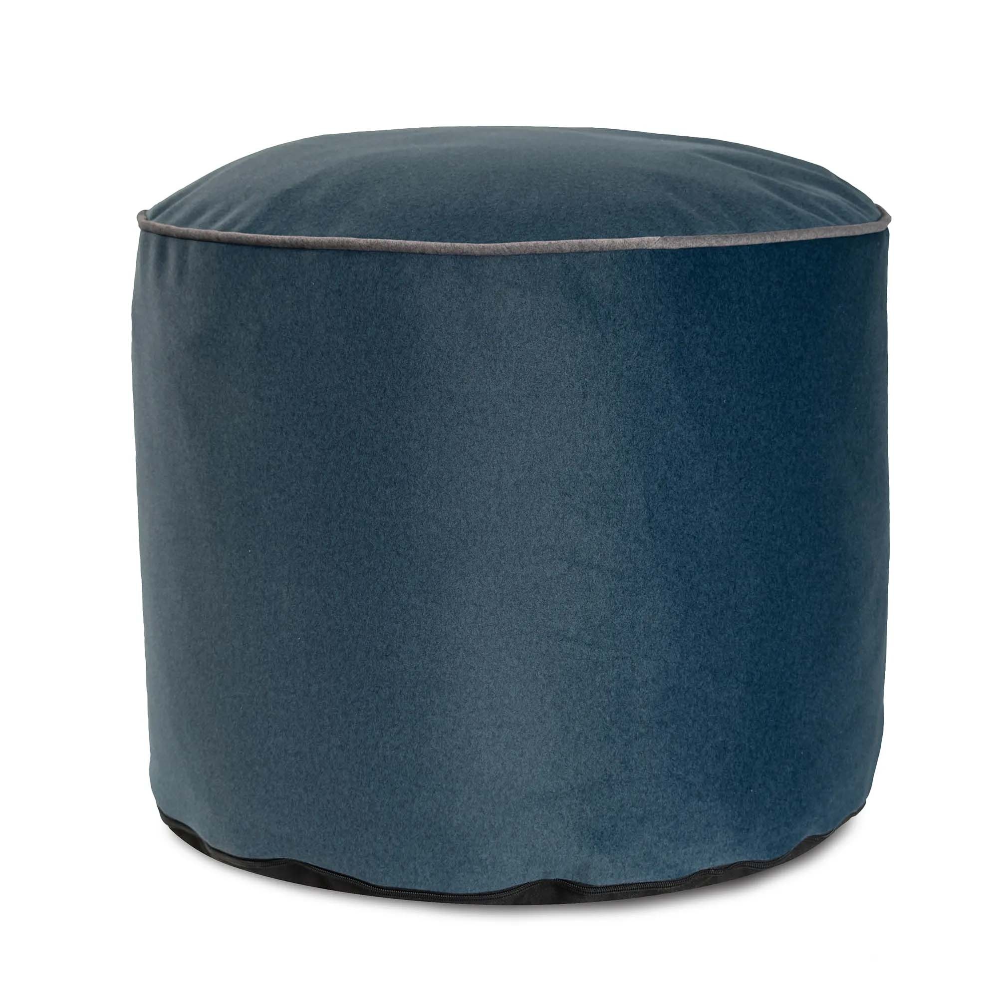 Howard Elliott Tall Qivuit Blue Pouf 872-1367