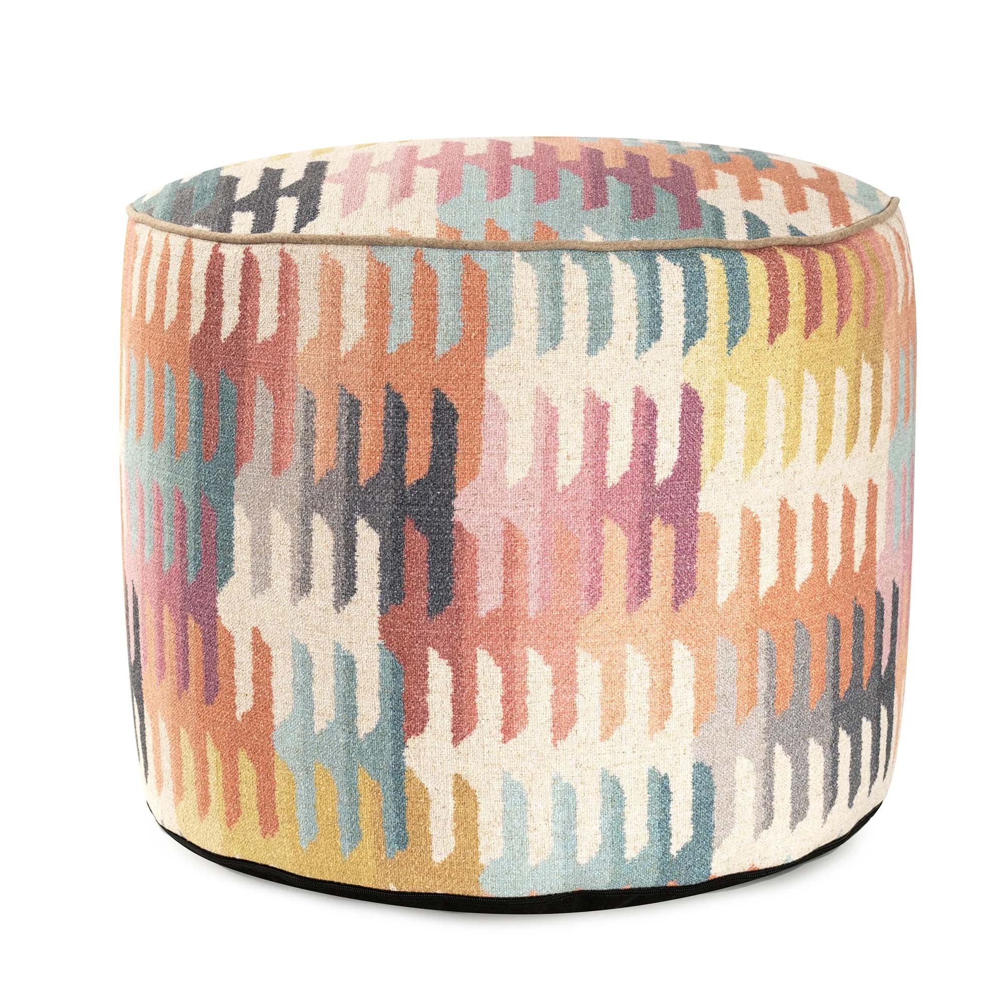 Howard Elliott Tall Navajo Multi Pouf 872-1368