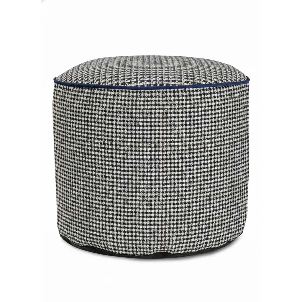 Howard Elliott Tall Furley Navy Pouf 872-1378