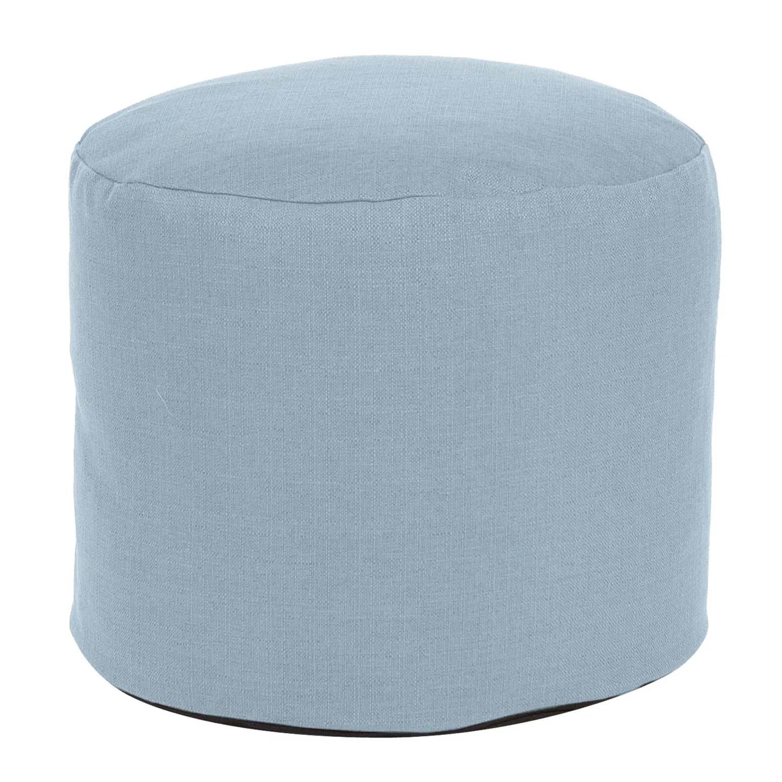 Howard Elliott Tall Pouf Sterling Breeze 872-200