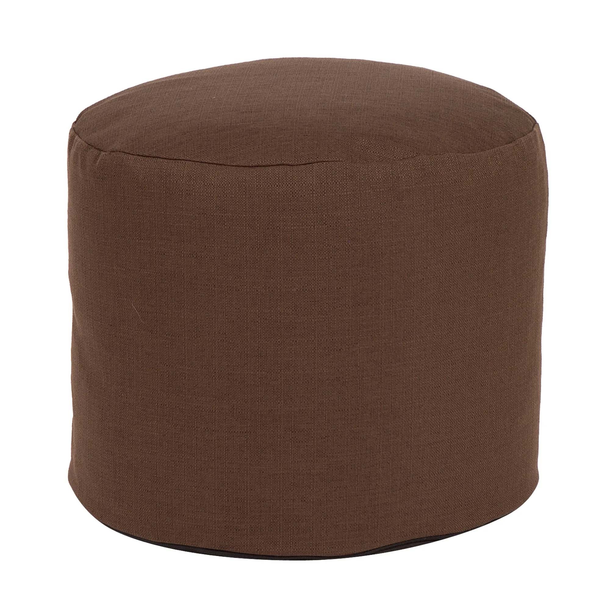 Howard Elliott Tall Pouf Sterling Chocolate 872-202