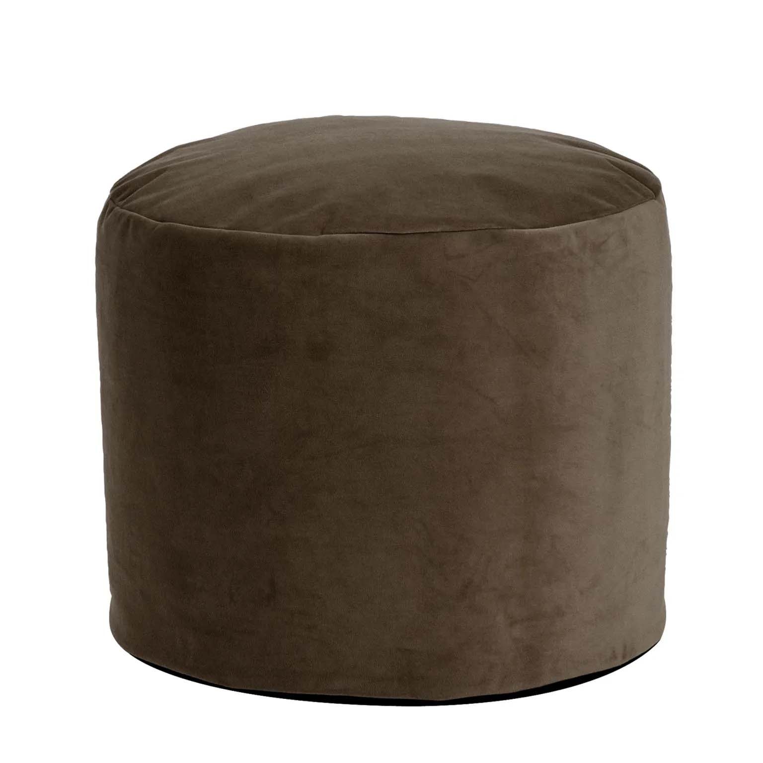 Howard Elliott Tall Pouf Bella Chocolate 872-220