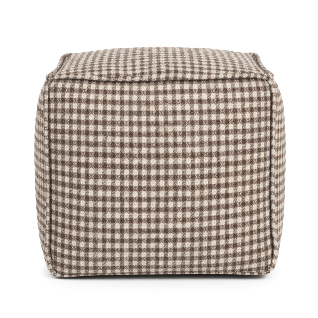 Howard Elliott Square Furley Caramel Pouf 873-1381