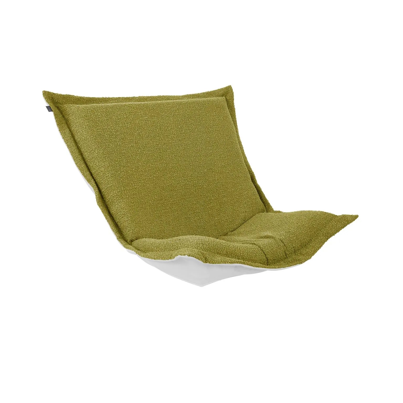 Howard Elliott Patio Scroll Puff Chair Cover & Cushion- Alicante Moss Q300-1340P