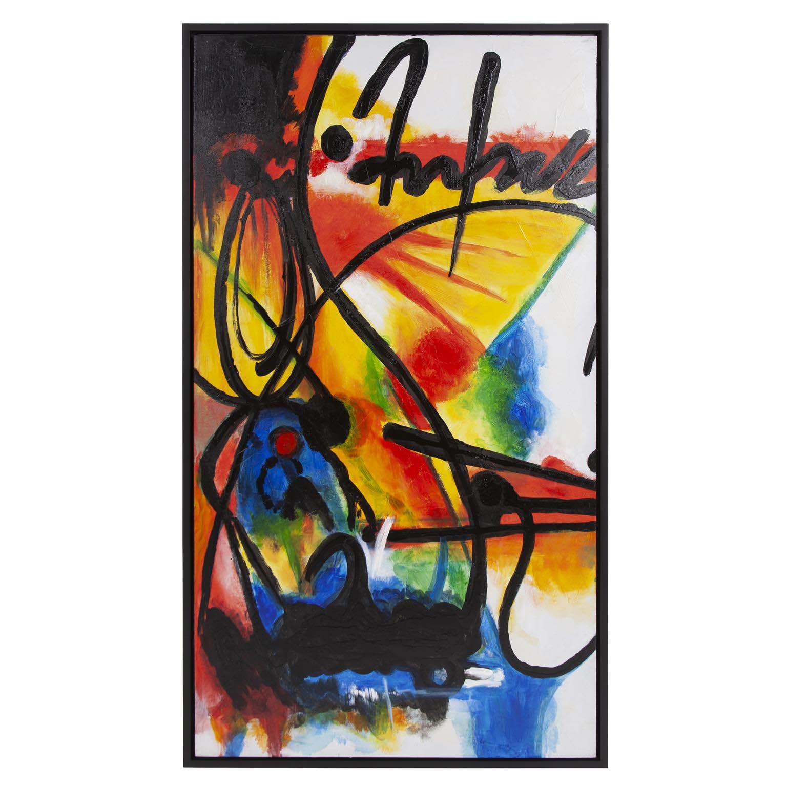 Howard Elliott Building Art One Wall at a Time Hand Painted Original Art #1 92338