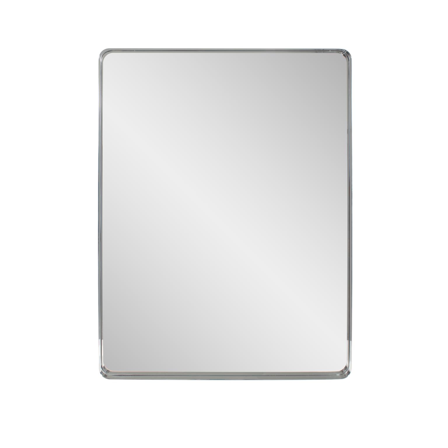 Howard Elliott Steele Polished Silver Mirror 94169
