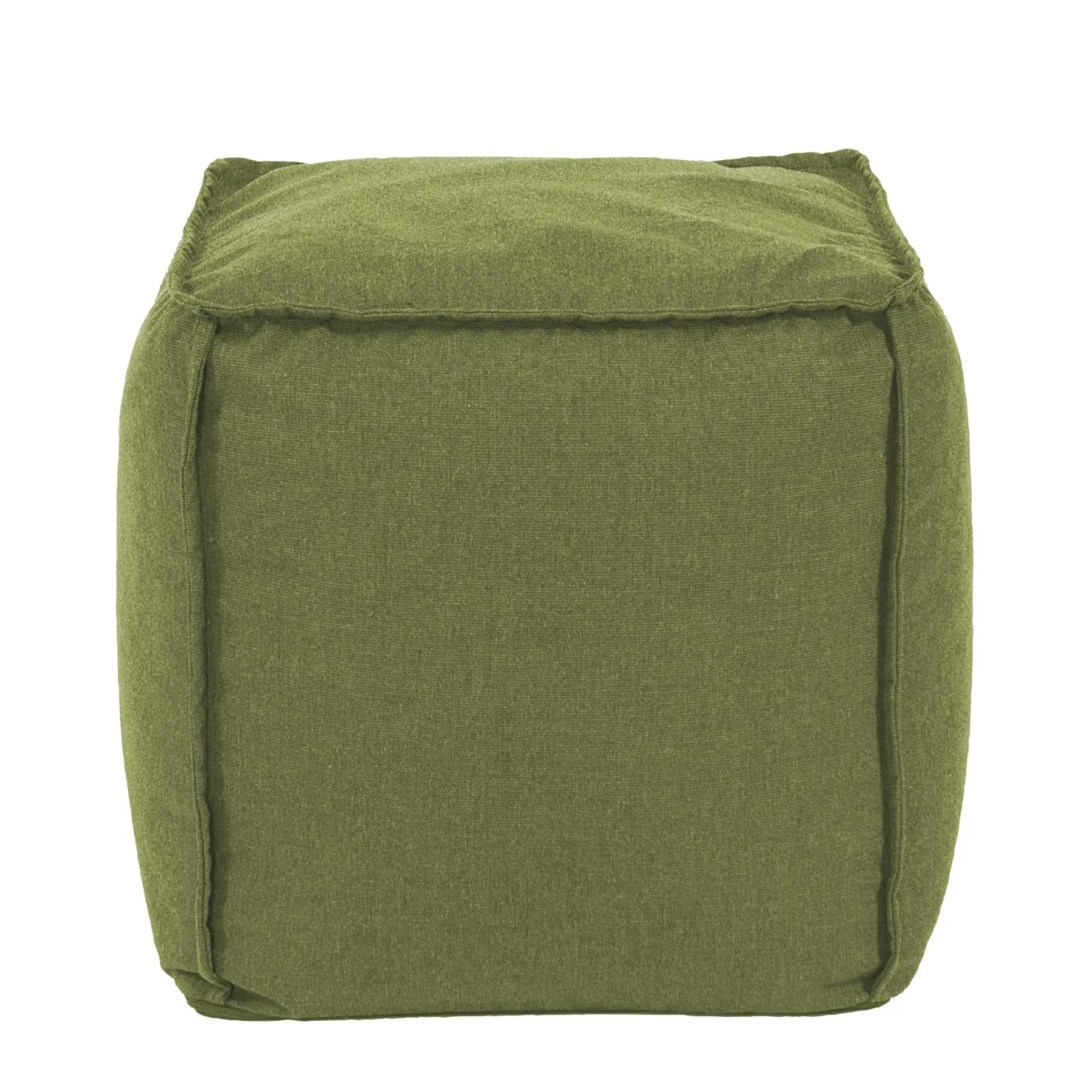 Howard Elliott Square Pouf Seascape Moss Q873-299