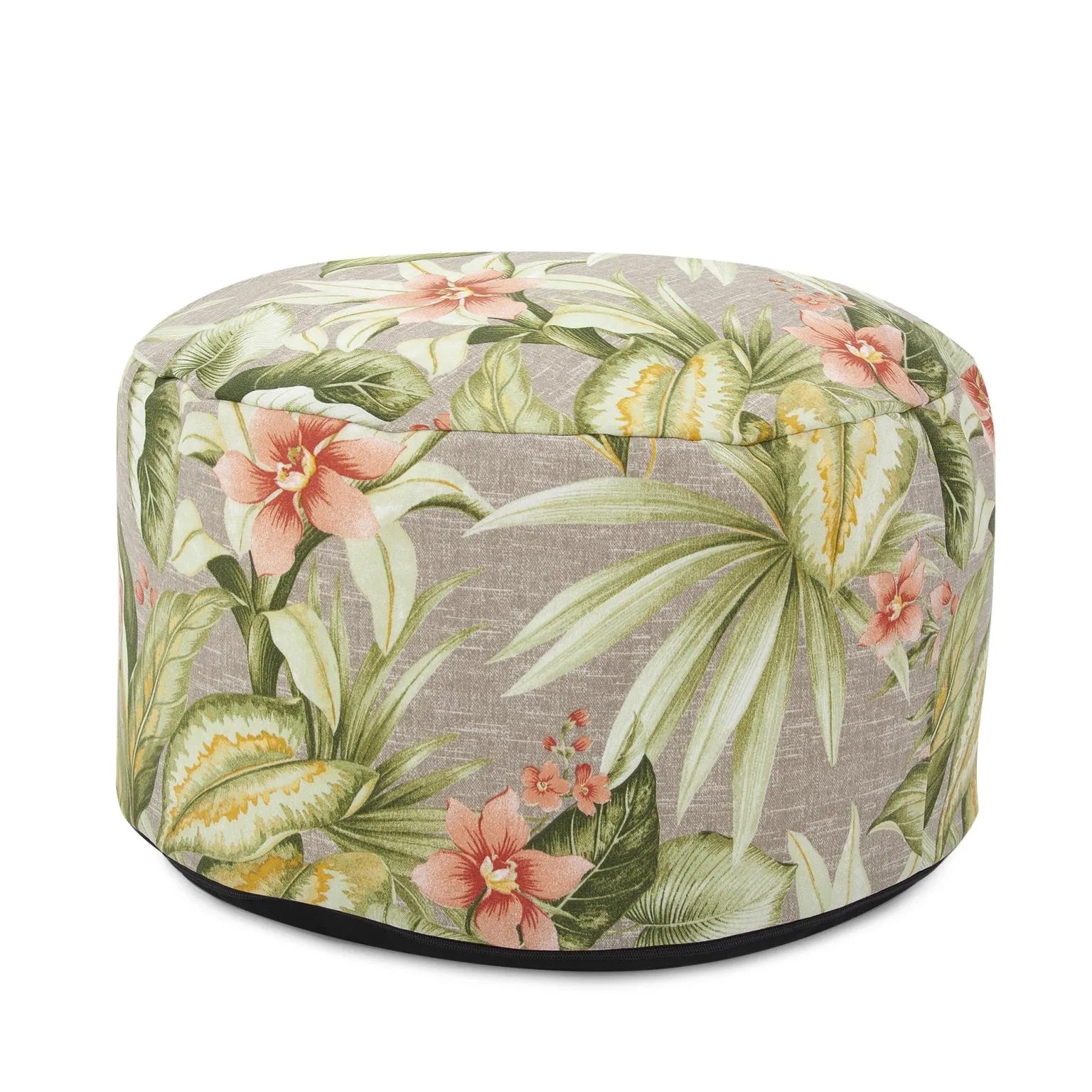 Howard Elliott Outdoor Round Foot Pouf Bora Canyon Q871-1276