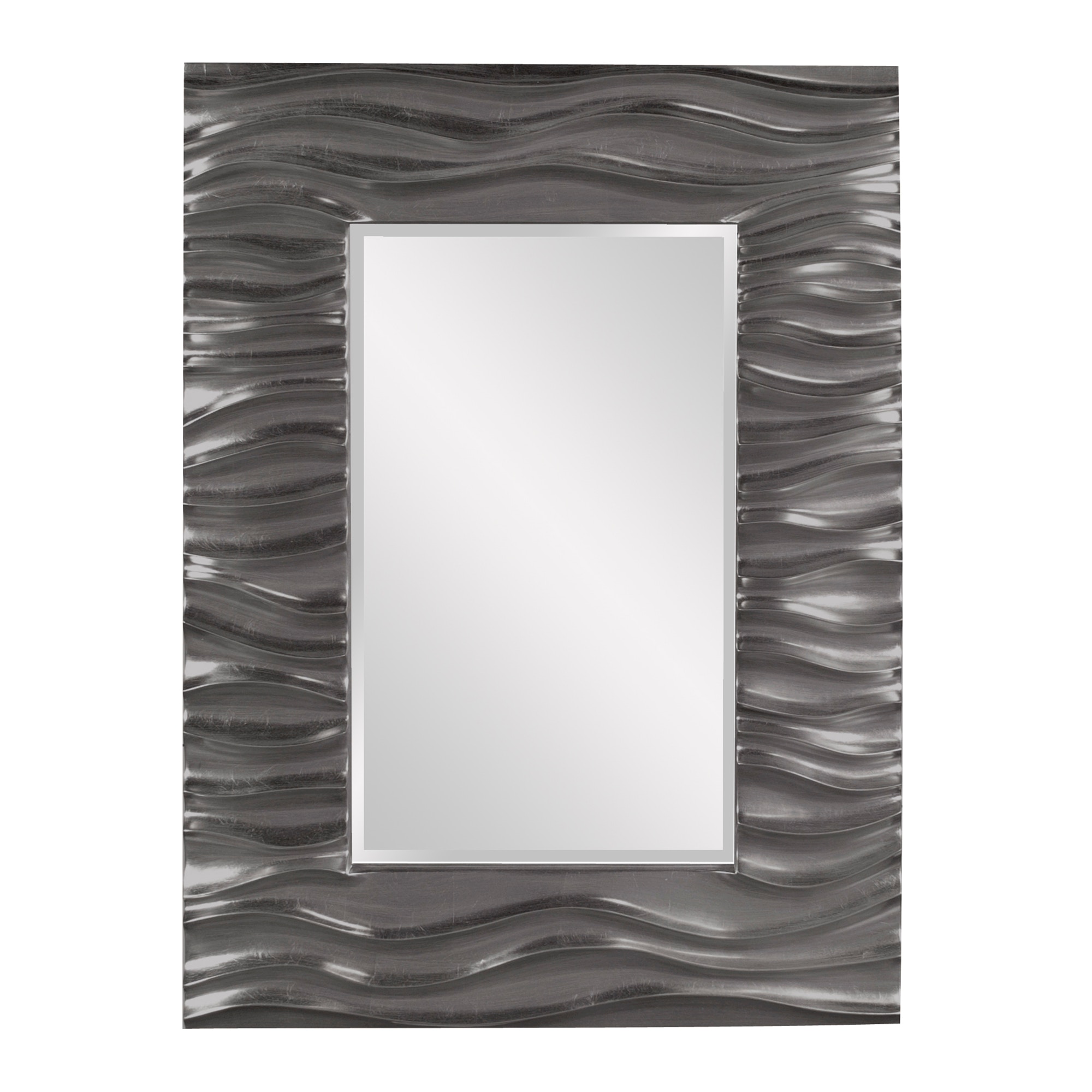 Howard Elliott Zenith Mirror - Glossy Charcoal 56042CH